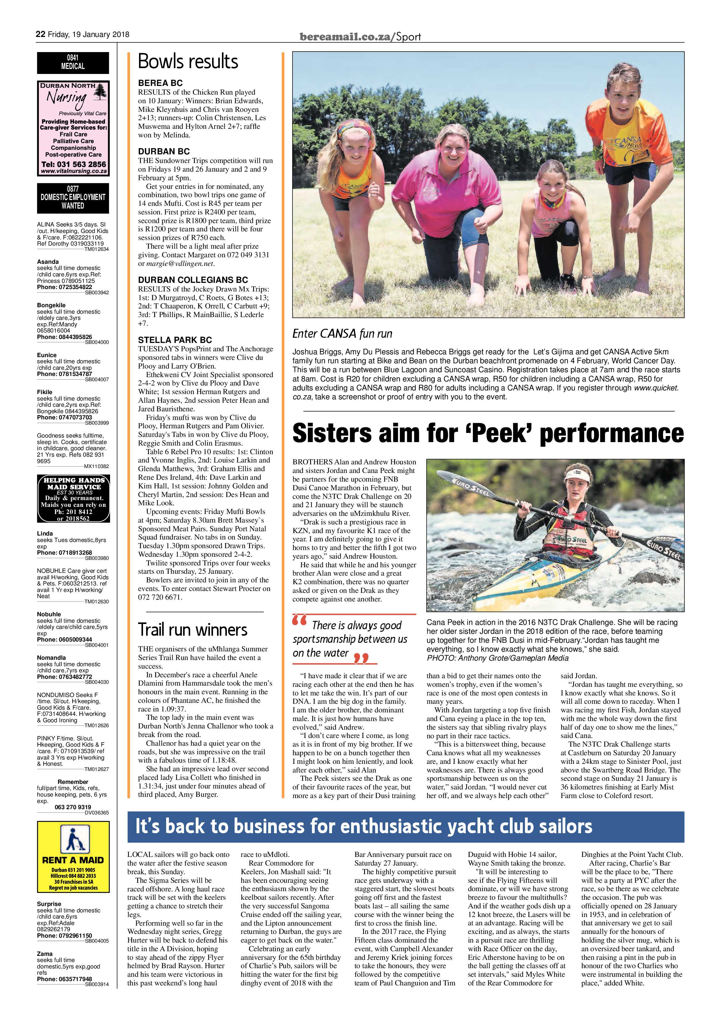 Berea Mail 19 January 2018 page 22