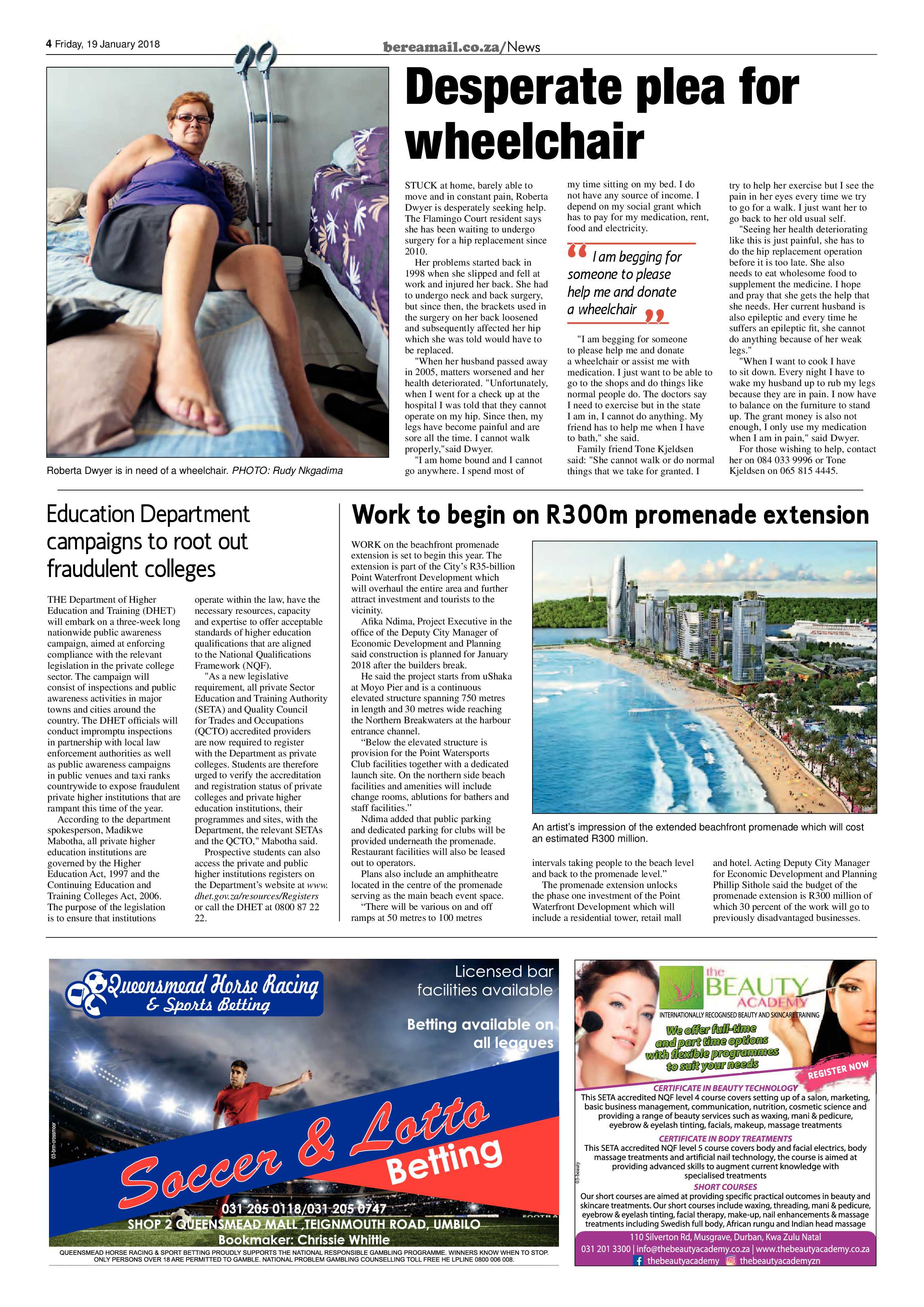 Berea Mail 19 January 2018 page 4
