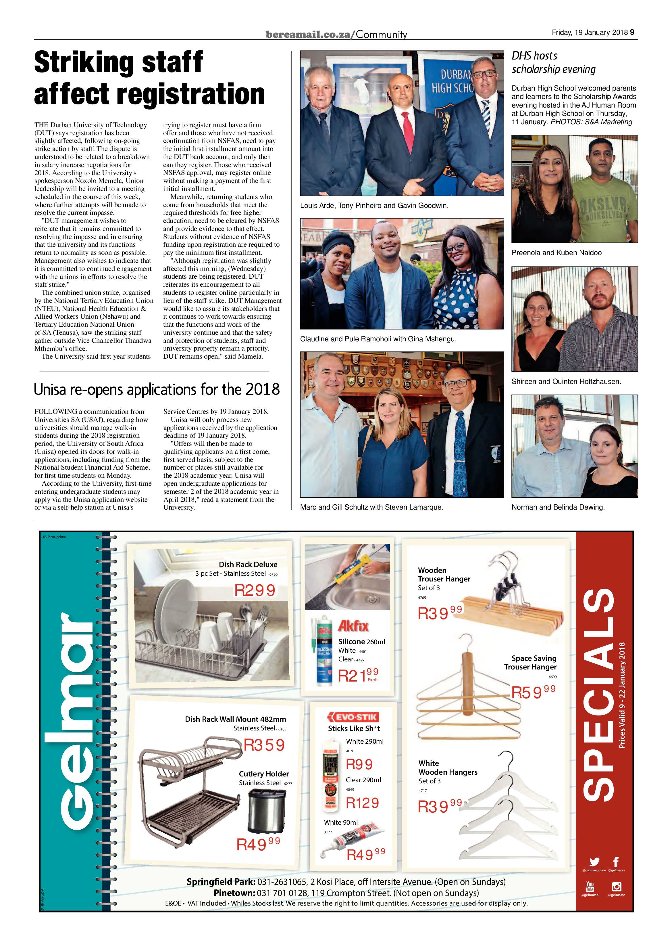 Berea Mail 19 January 2018 page 9