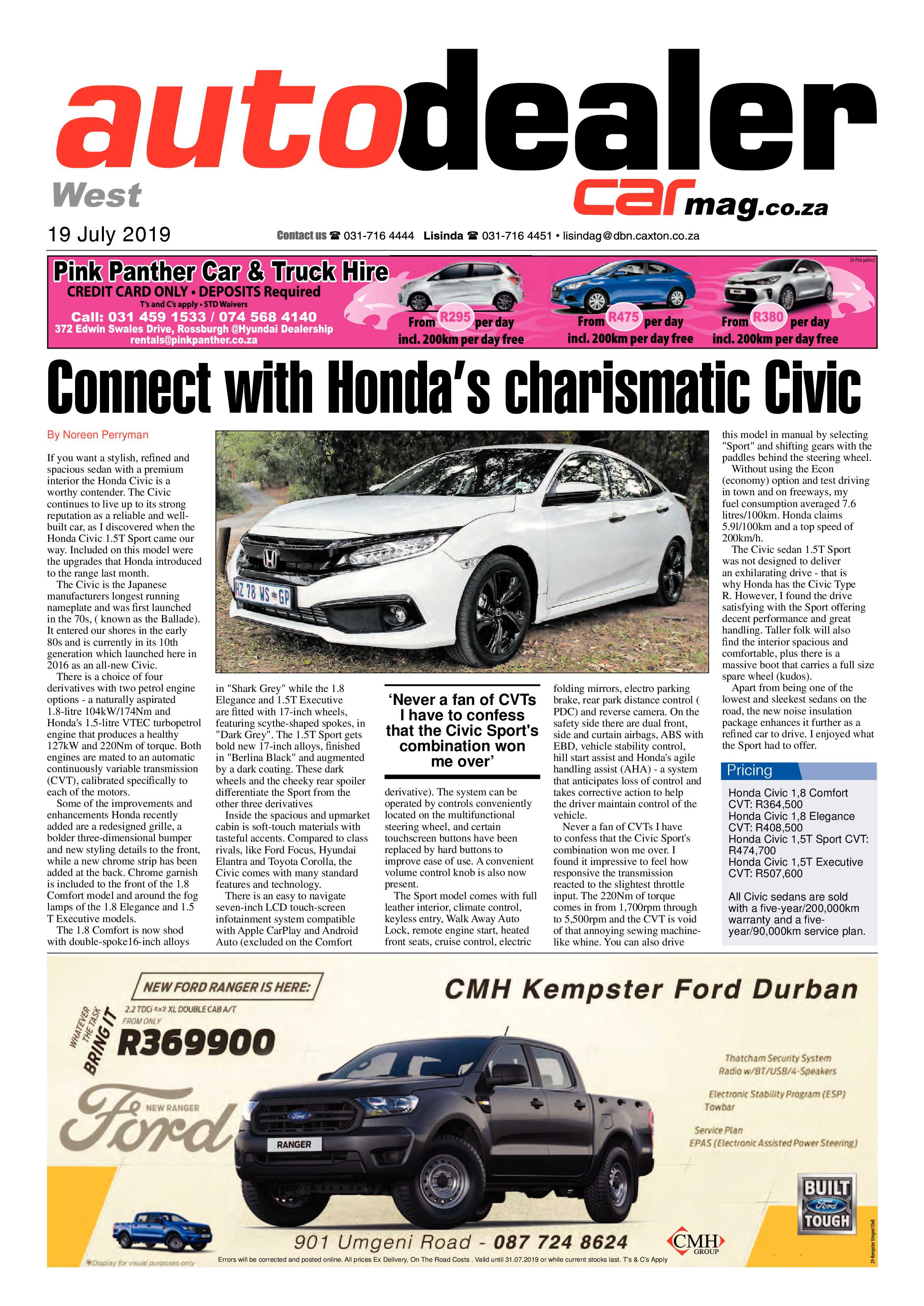 Berea Mail 19 July 2019 page 11