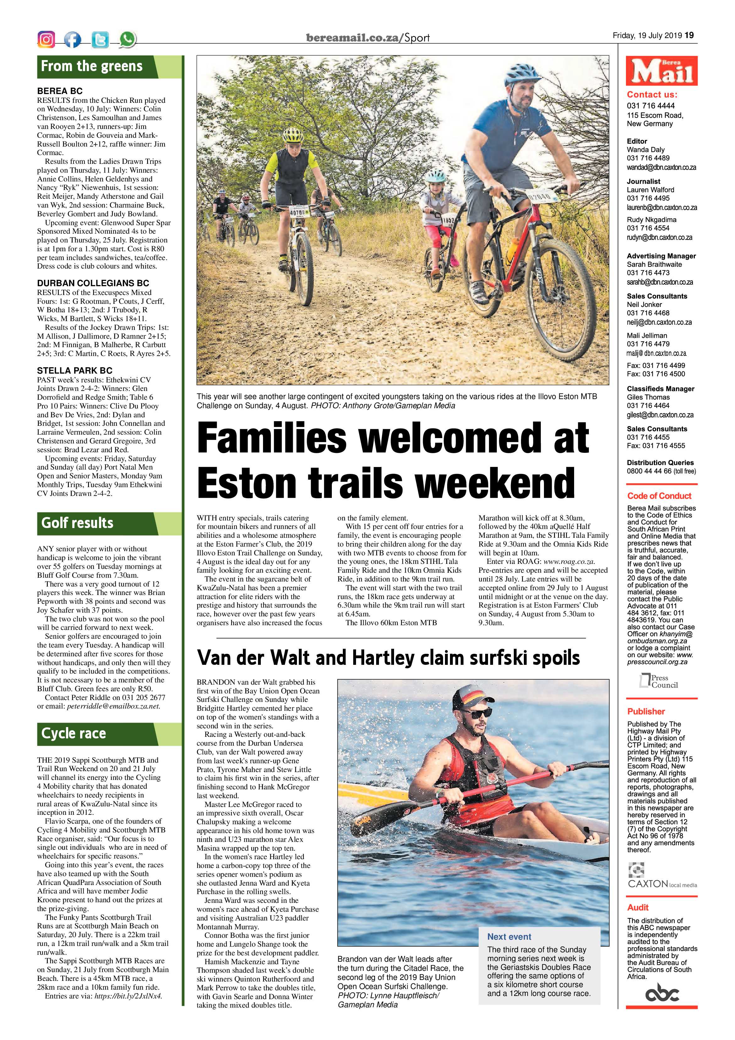 Berea Mail 19 July 2019 page 19