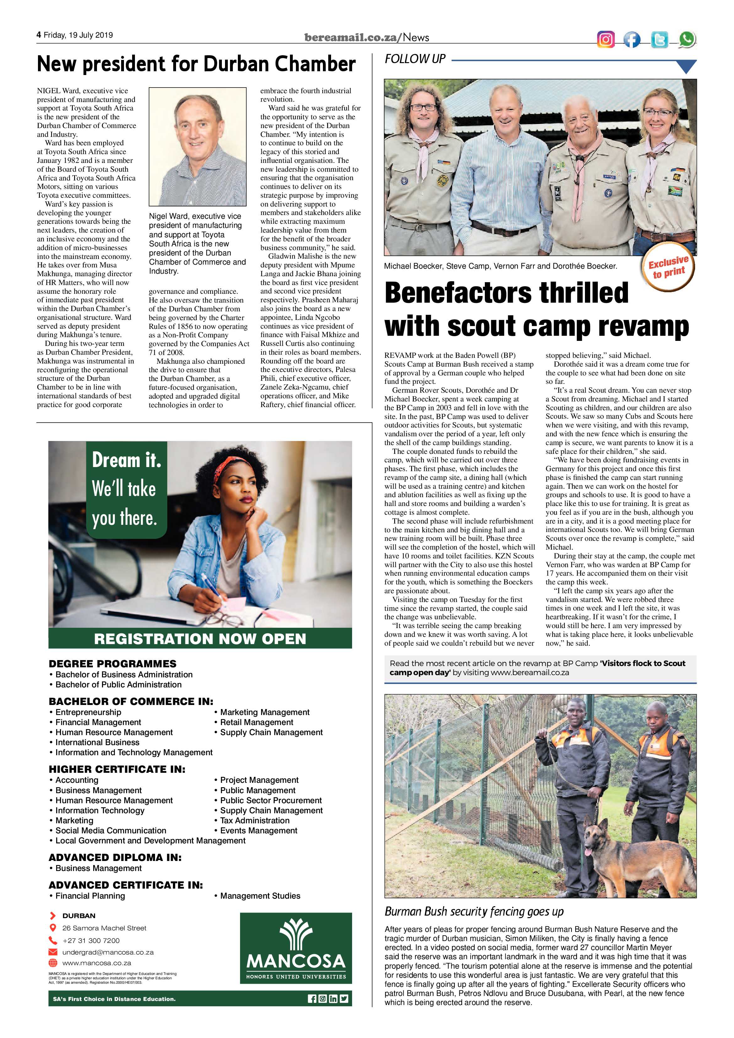 Berea Mail 19 July 2019 page 4