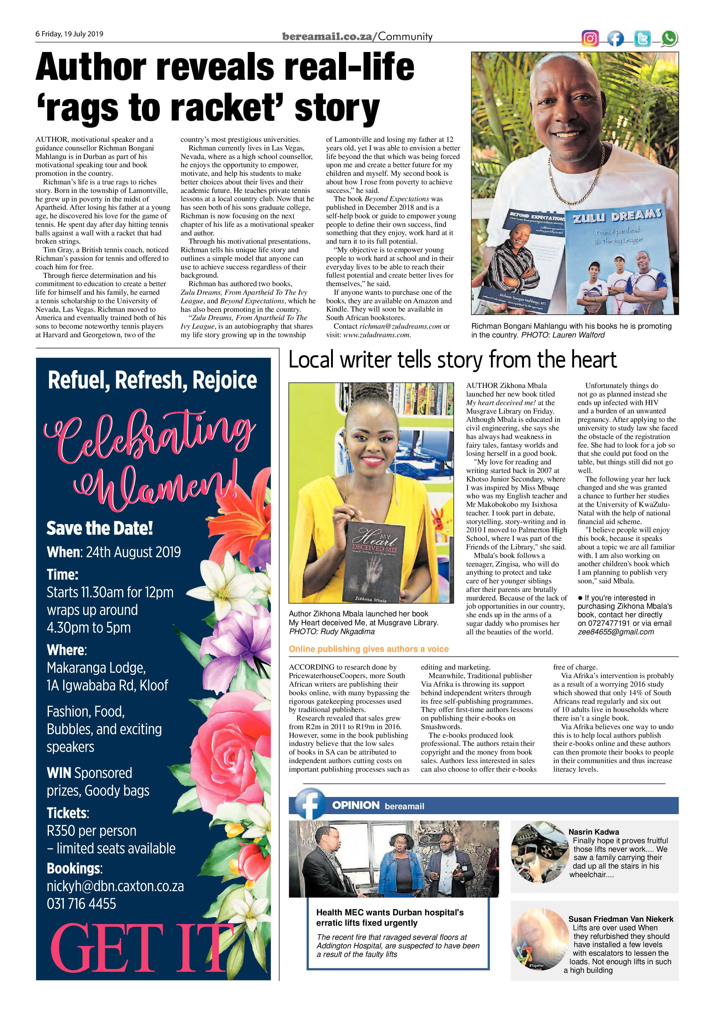 Berea Mail 19 July 2019 page 6