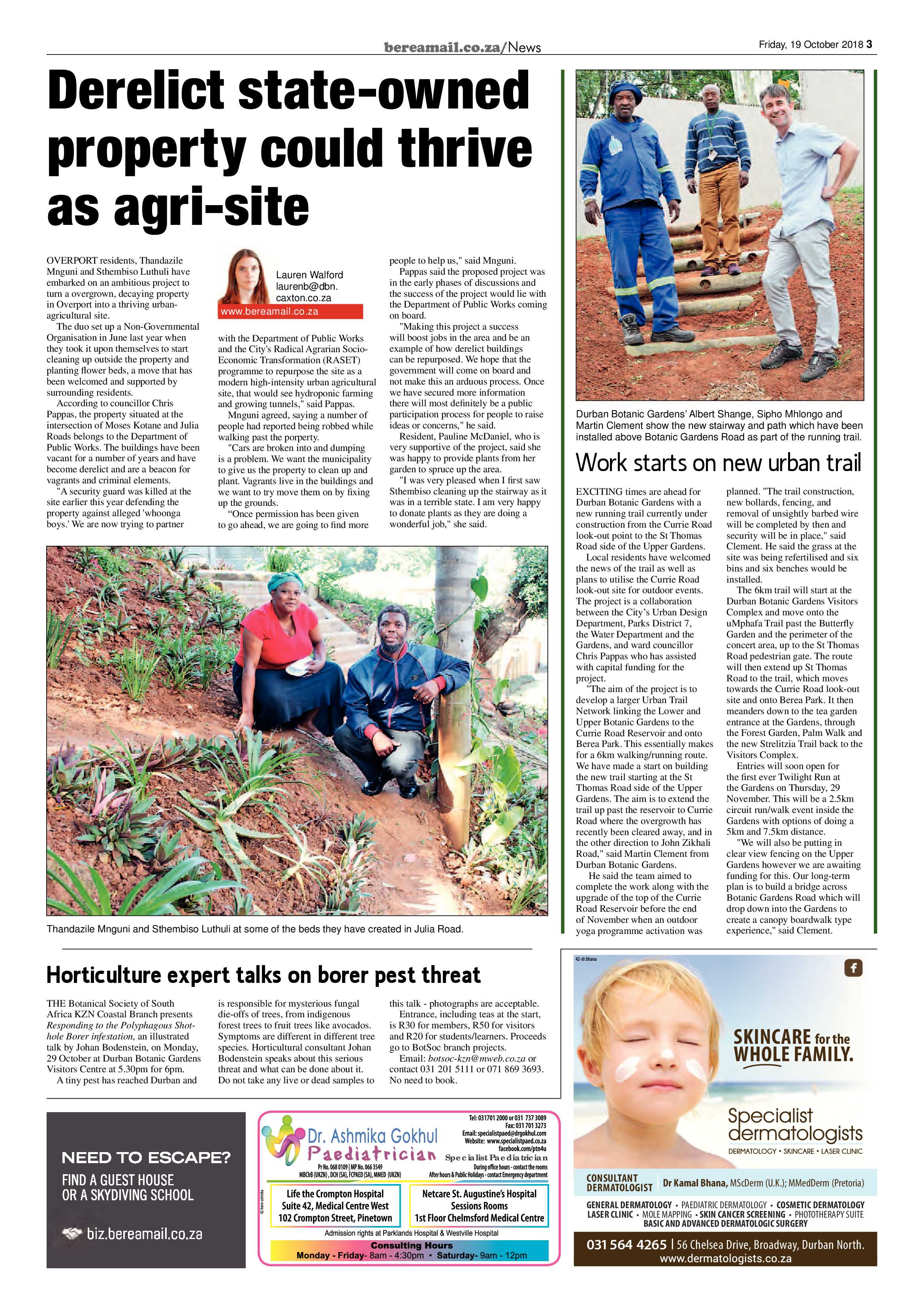 Berea Mail 19 October 2018 page 3