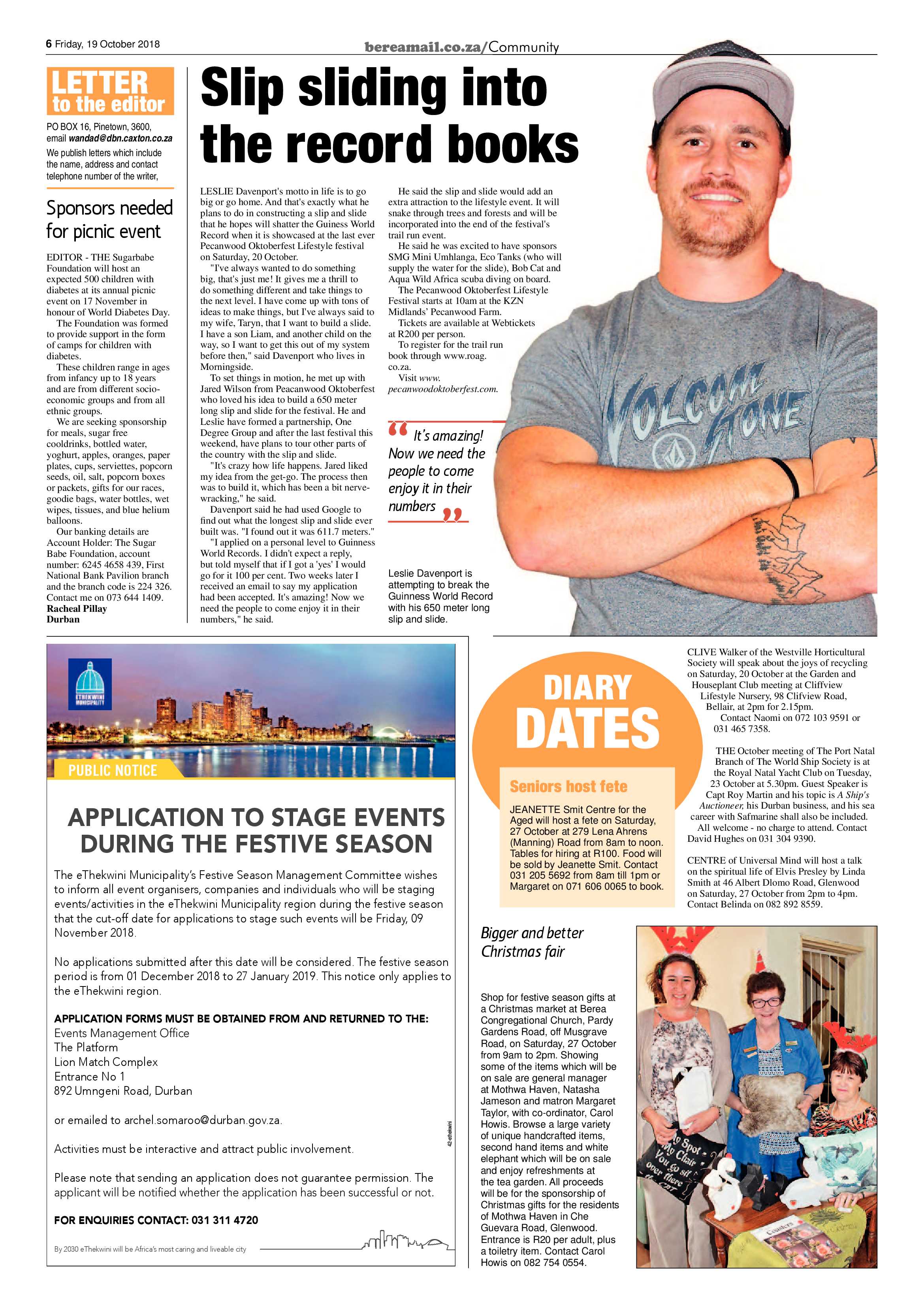 Berea Mail 19 October 2018 page 6
