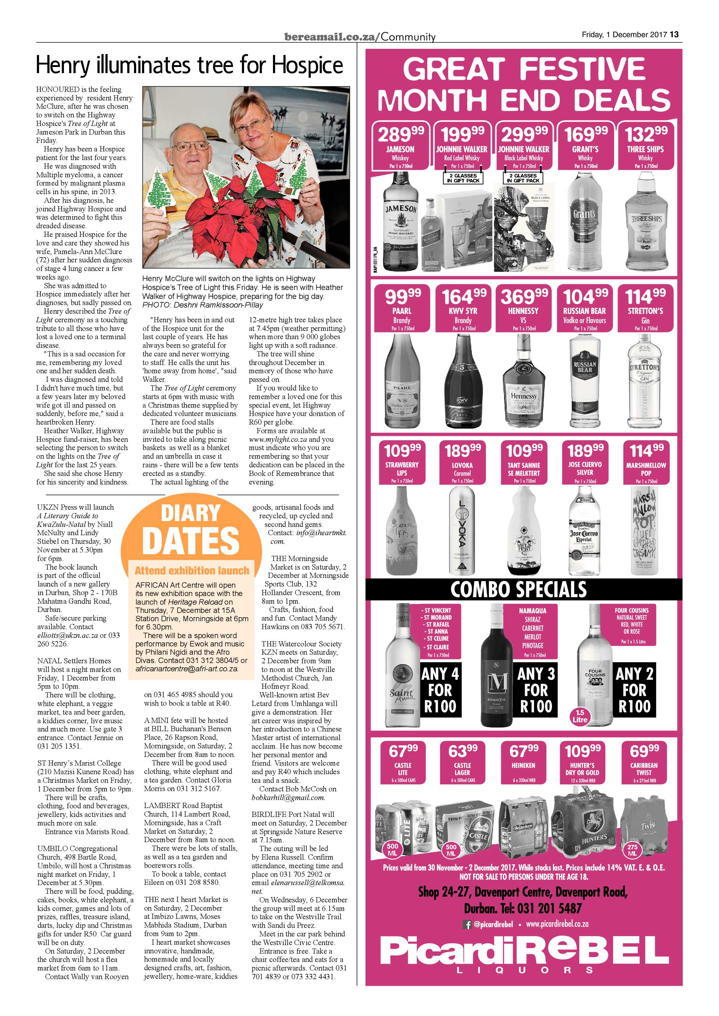 Berea Mail 1 December 2017 page 13