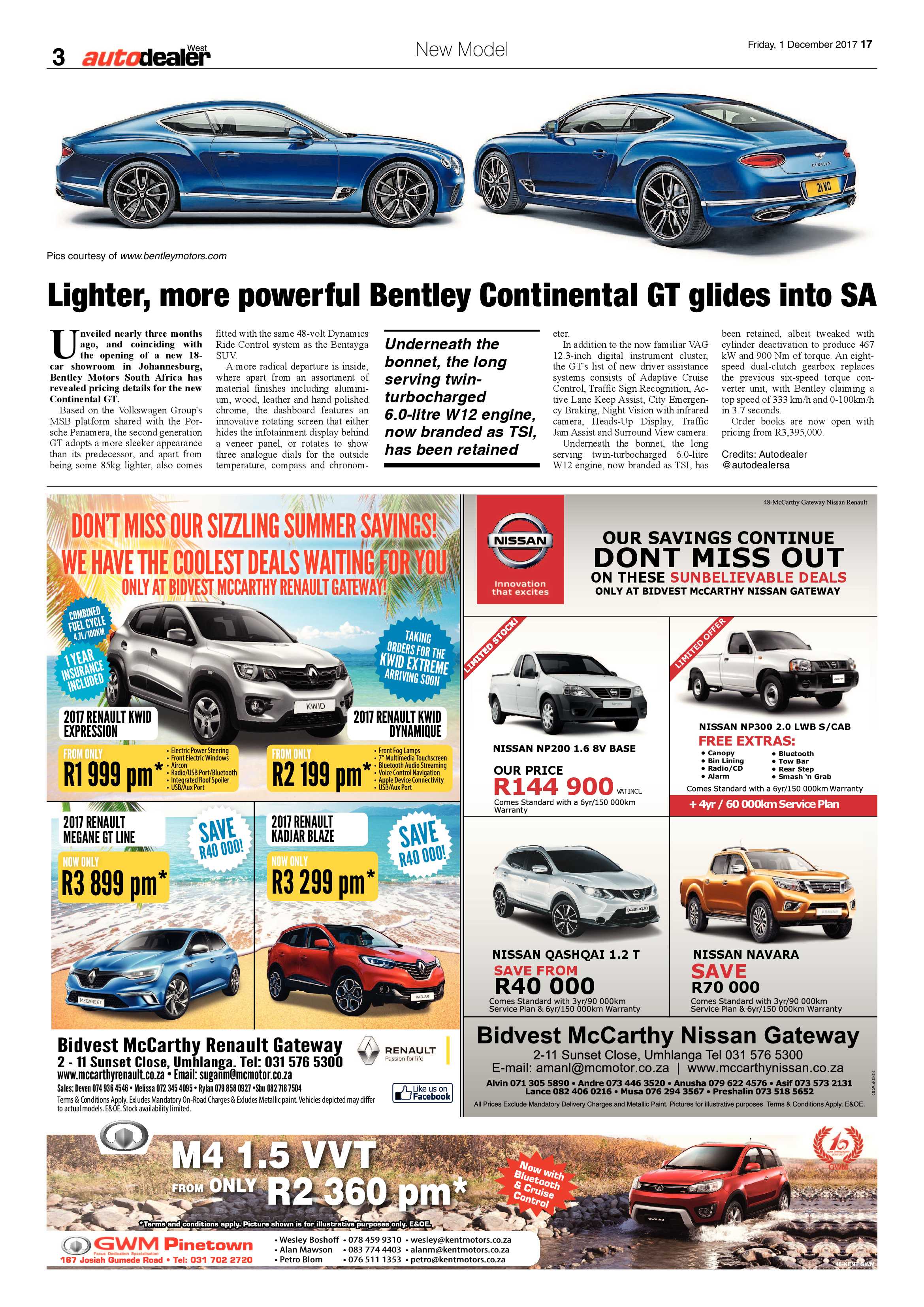 Berea Mail 1 December 2017 page 17
