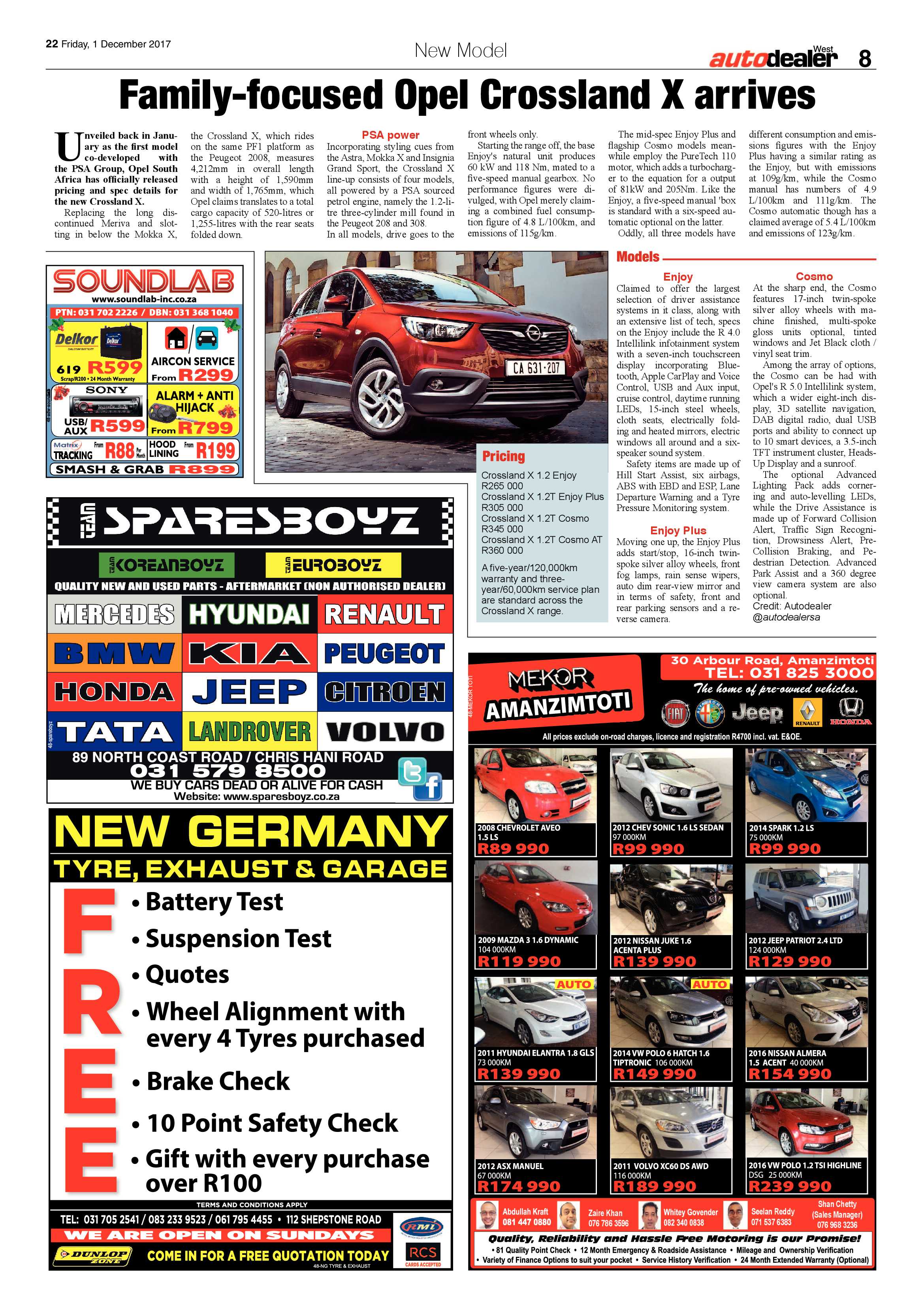 Berea Mail 1 December 2017 page 22