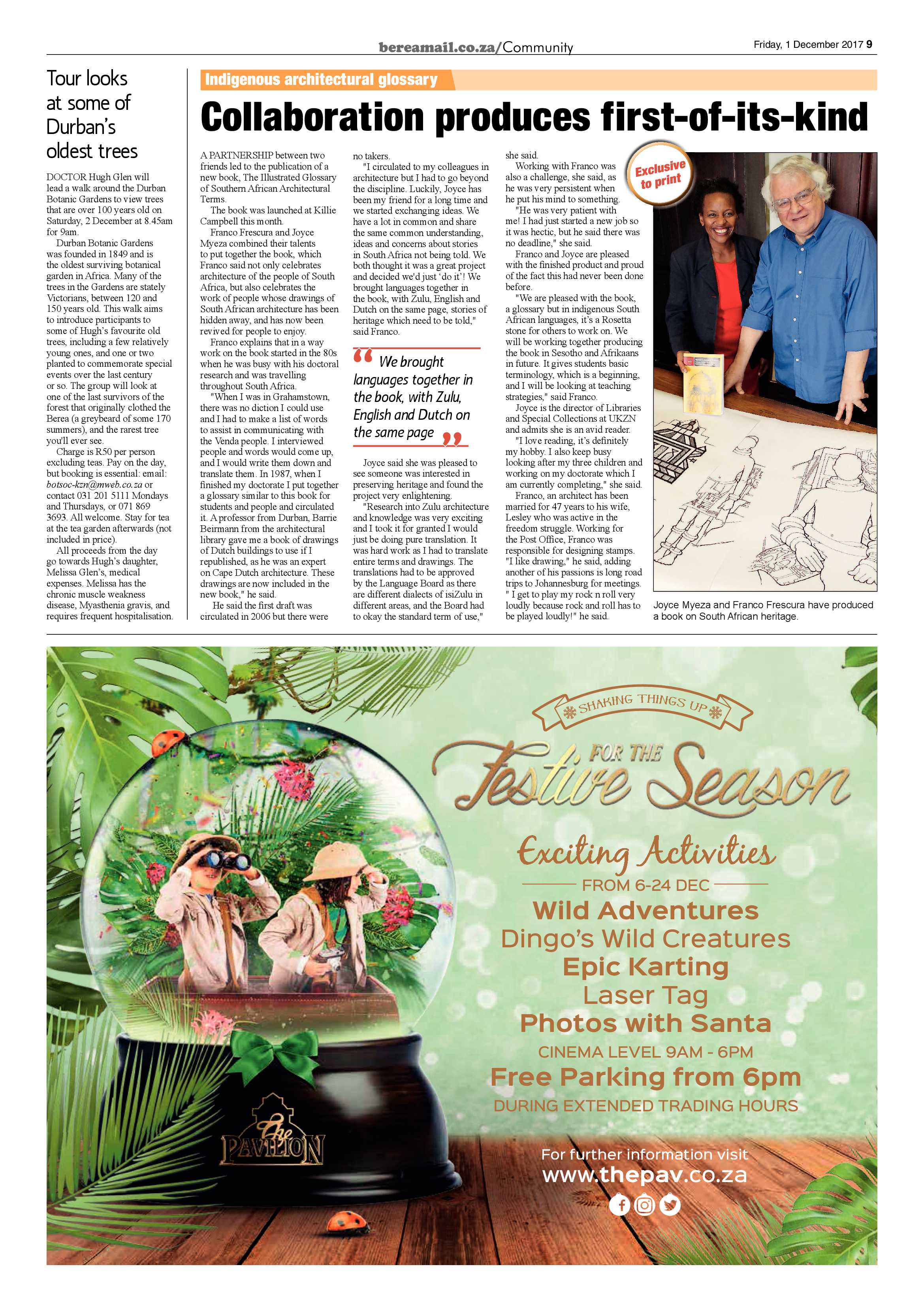 Berea Mail 1 December 2017 page 9