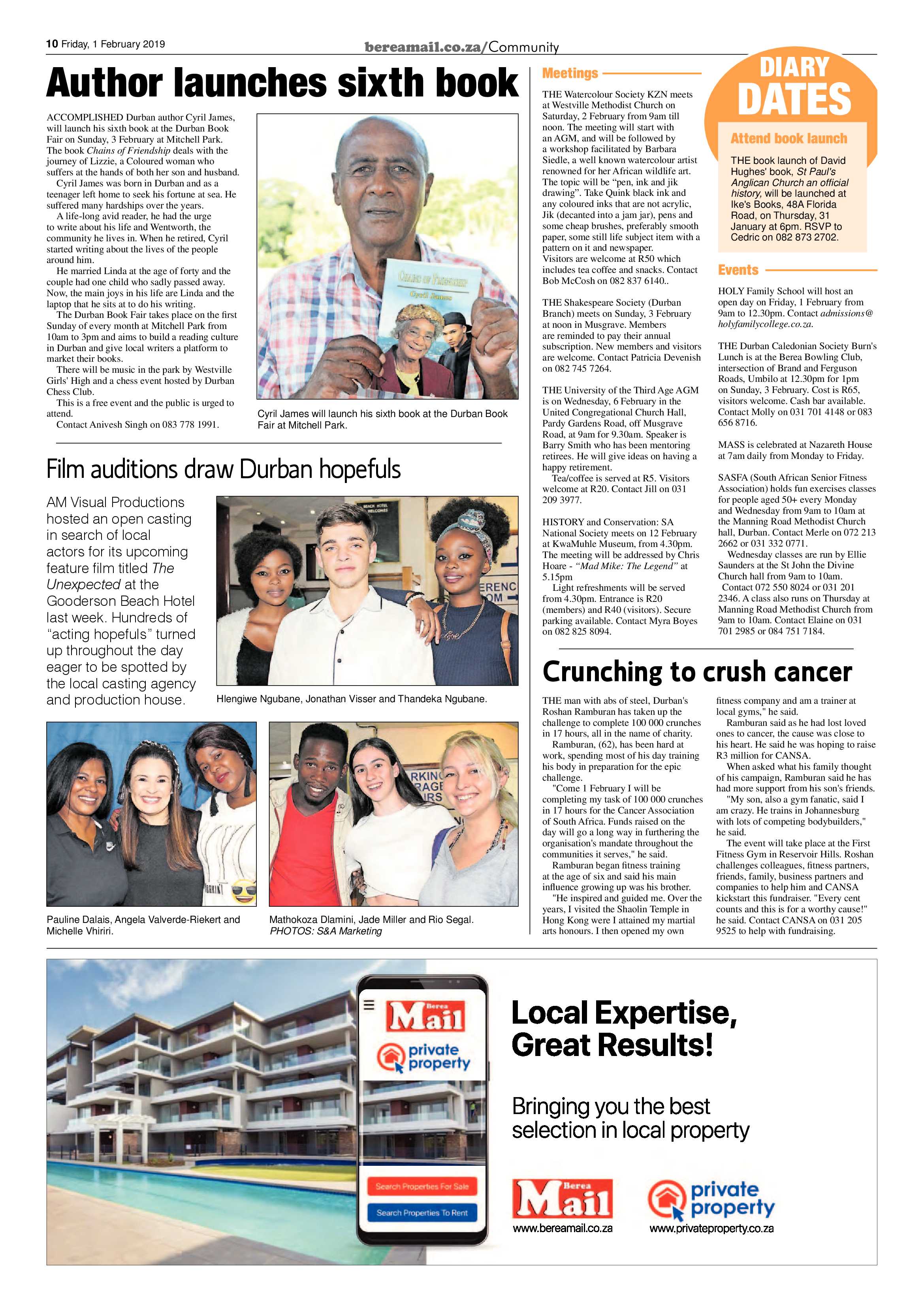 Berea Mail 1 February 2019 page 10