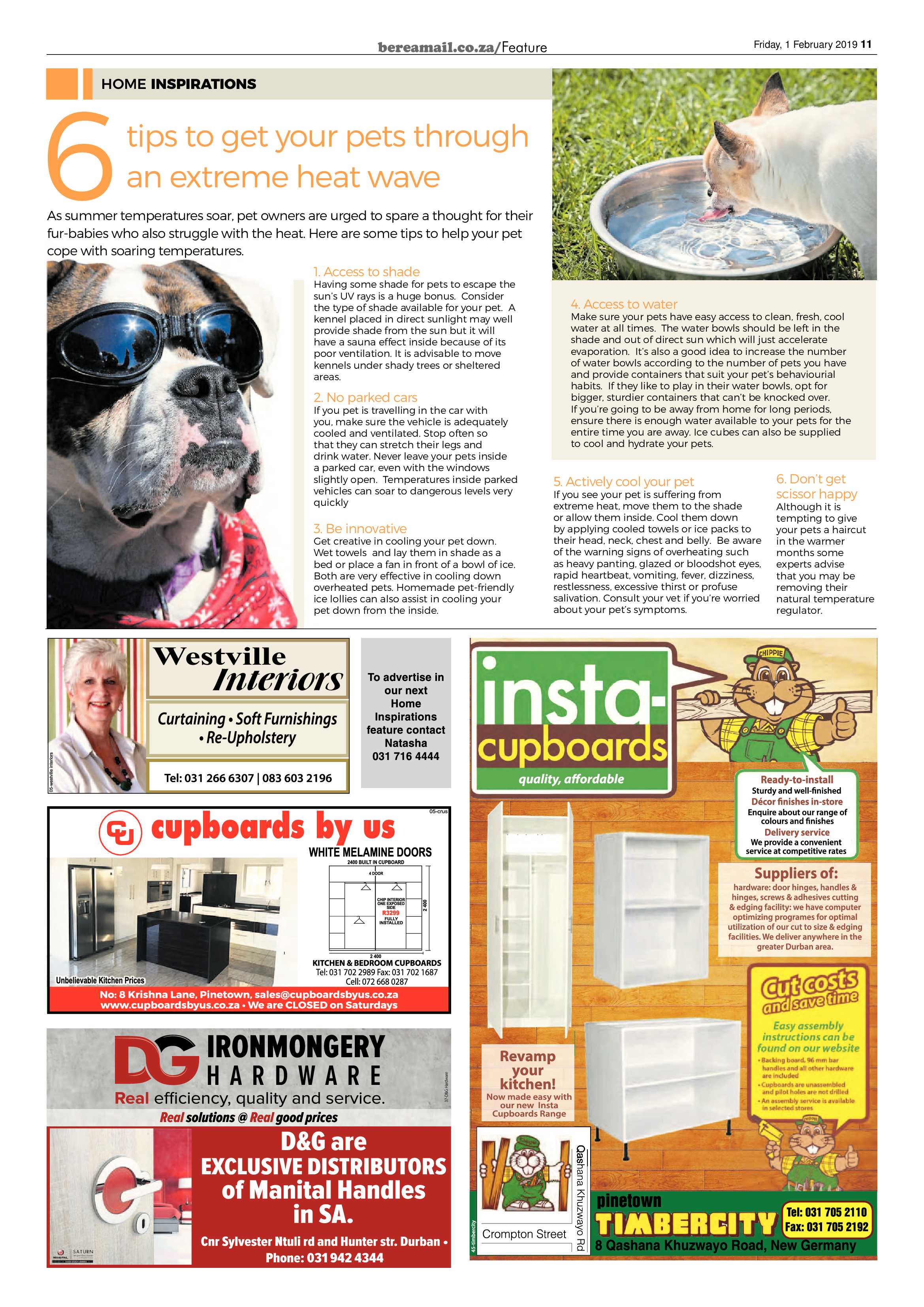 Berea Mail 1 February 2019 page 11