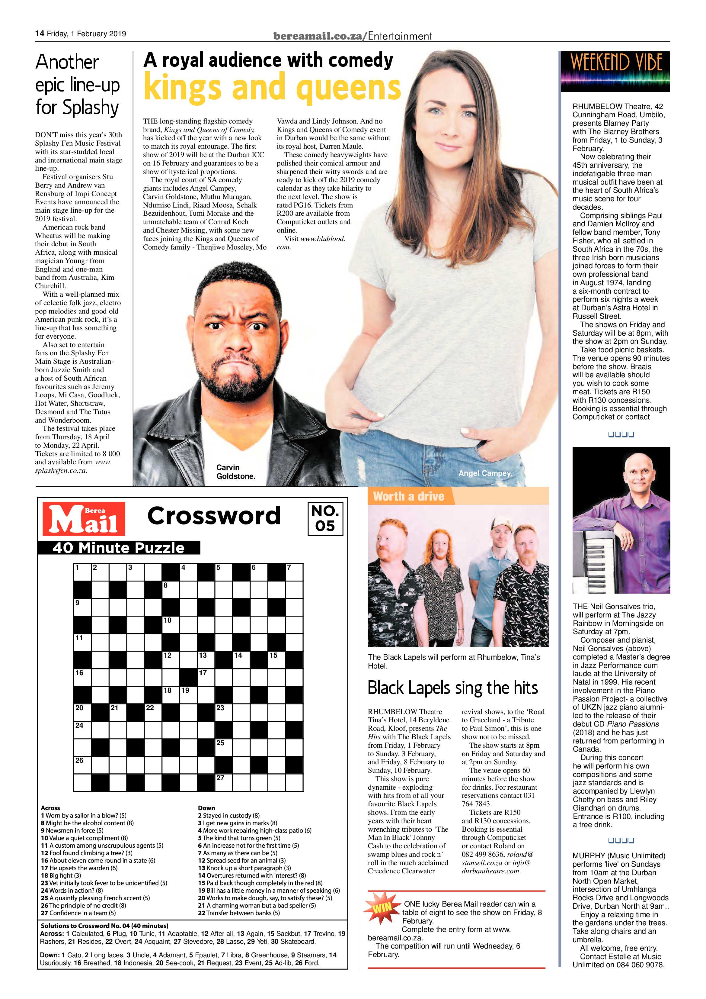 Berea Mail 1 February 2019 page 14