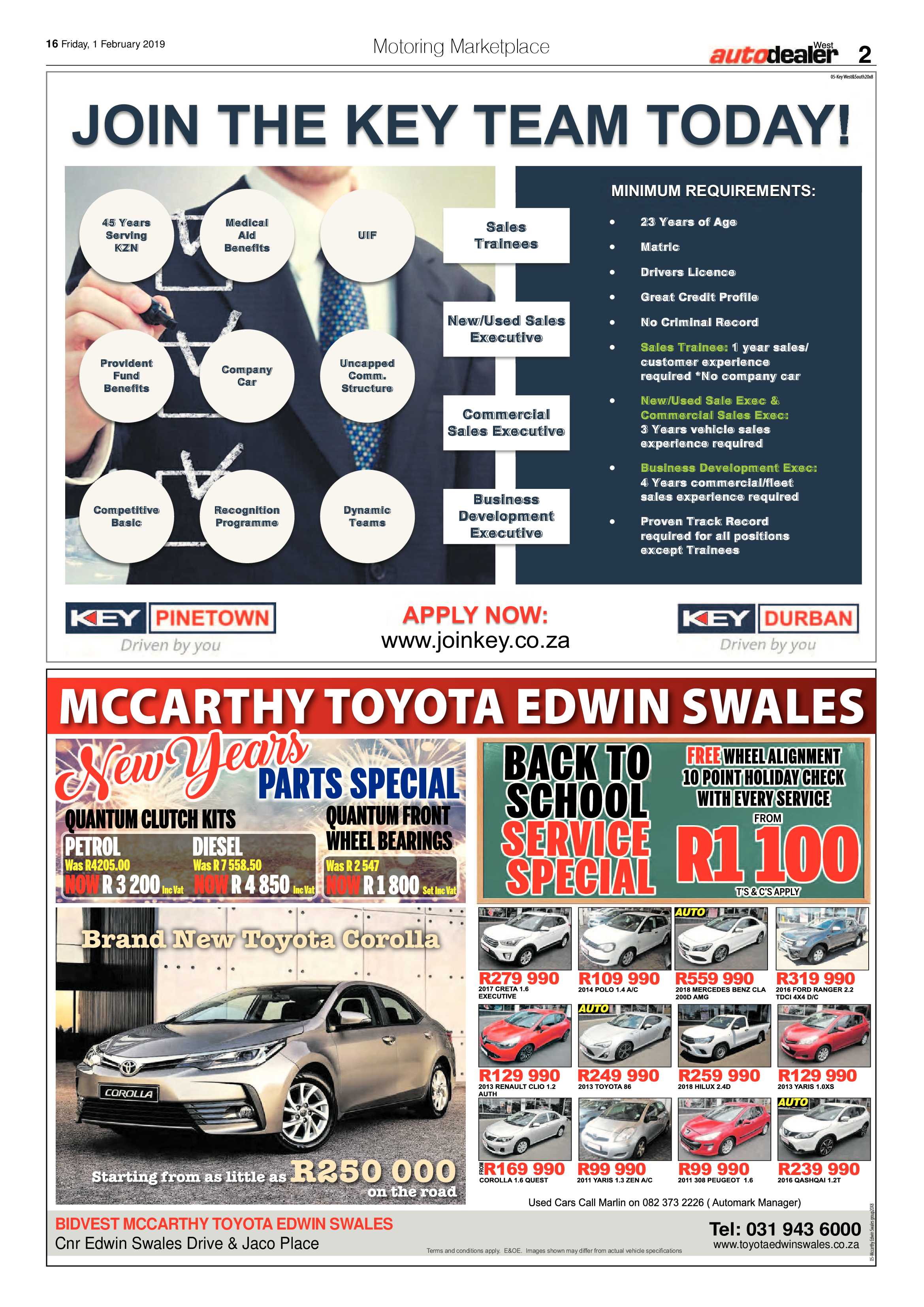 Berea Mail 1 February 2019 page 16