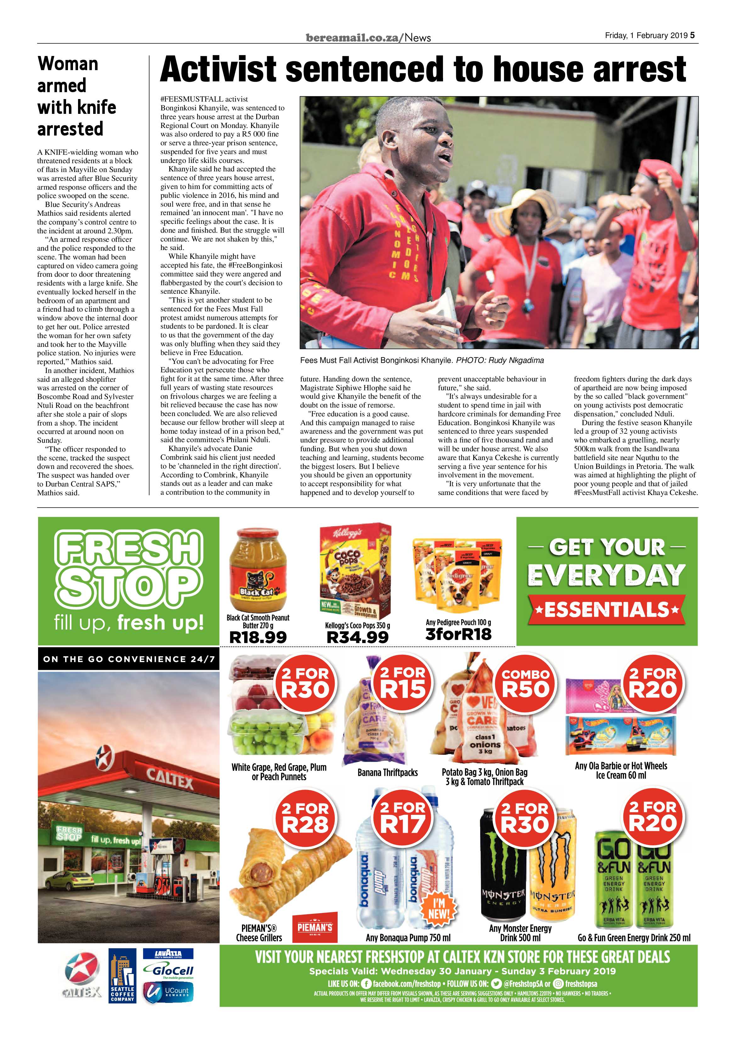 Berea Mail 1 February 2019 page 5