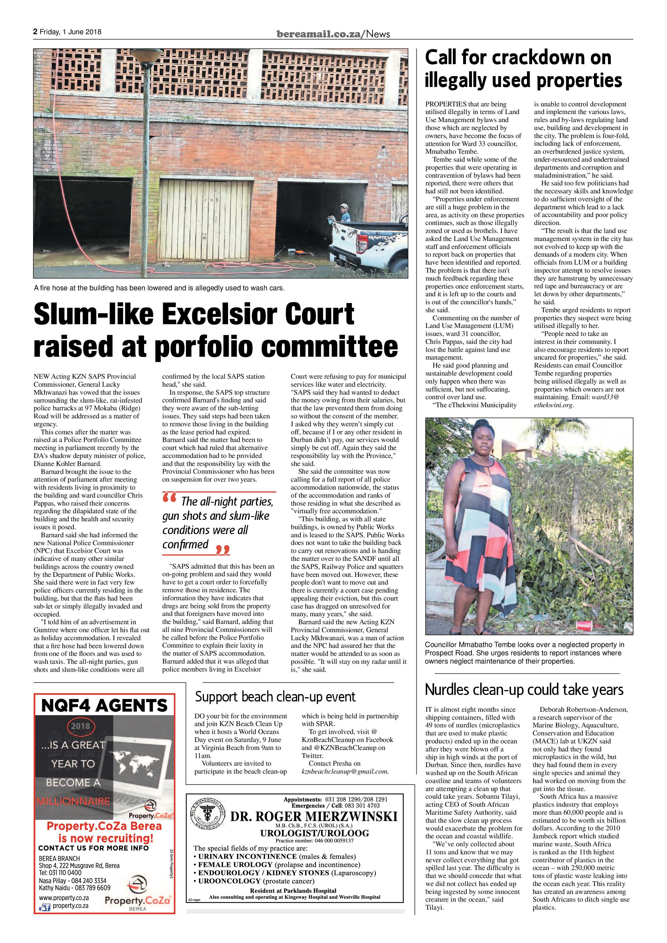 Berea Mail 1 June 2018 page 2