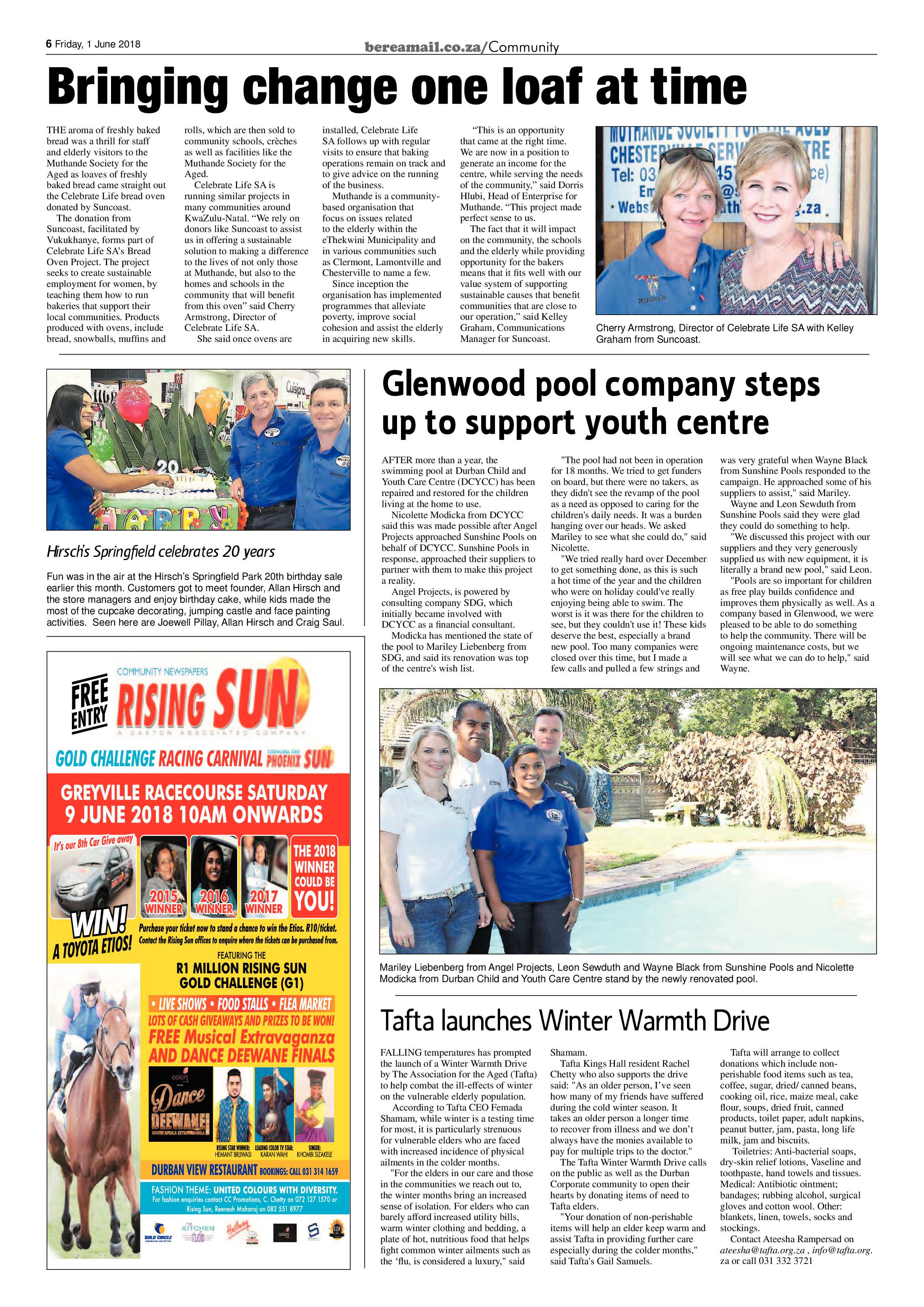 Berea Mail 1 June 2018 page 6