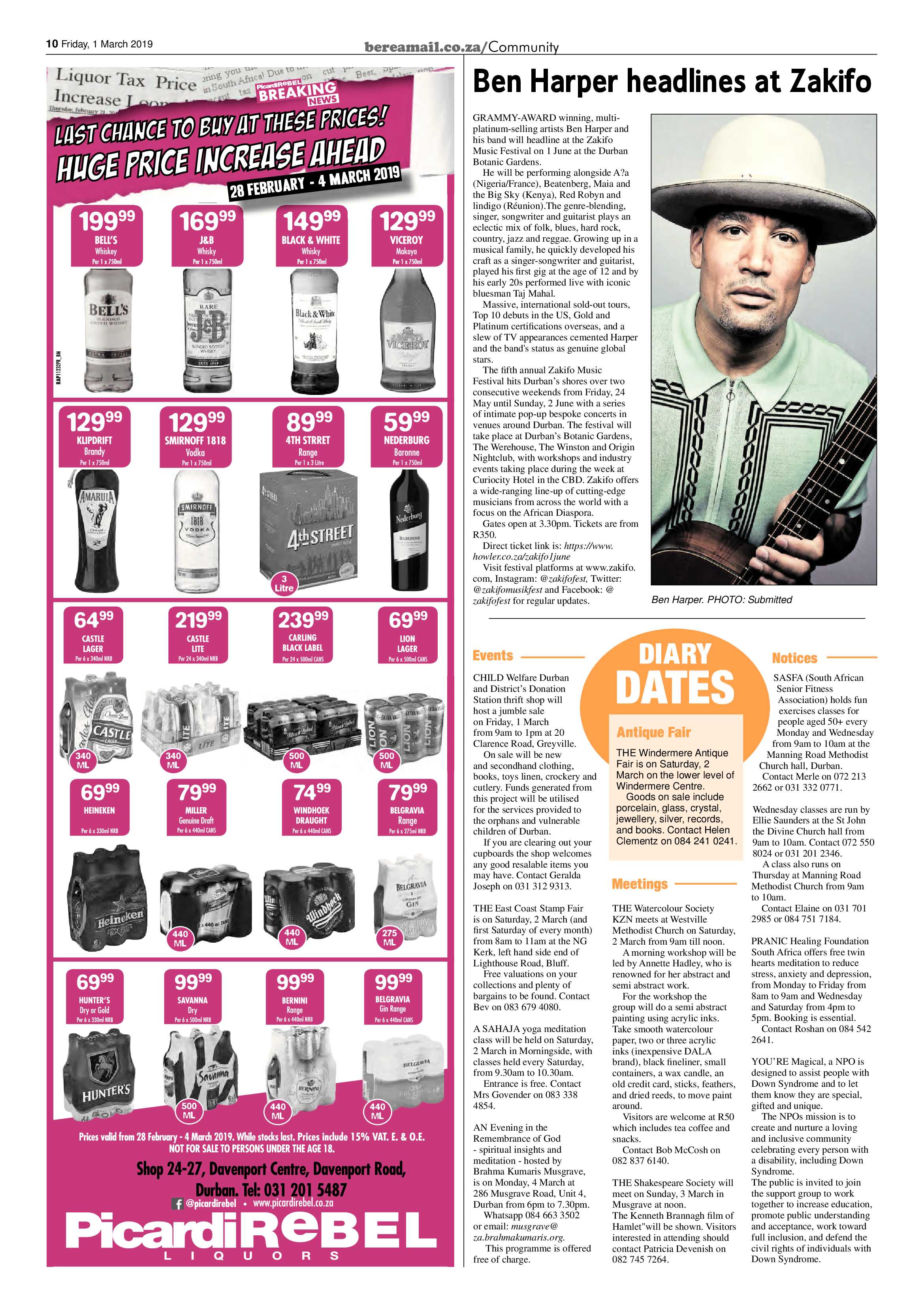 Berea Mail 1 March 2019 page 10
