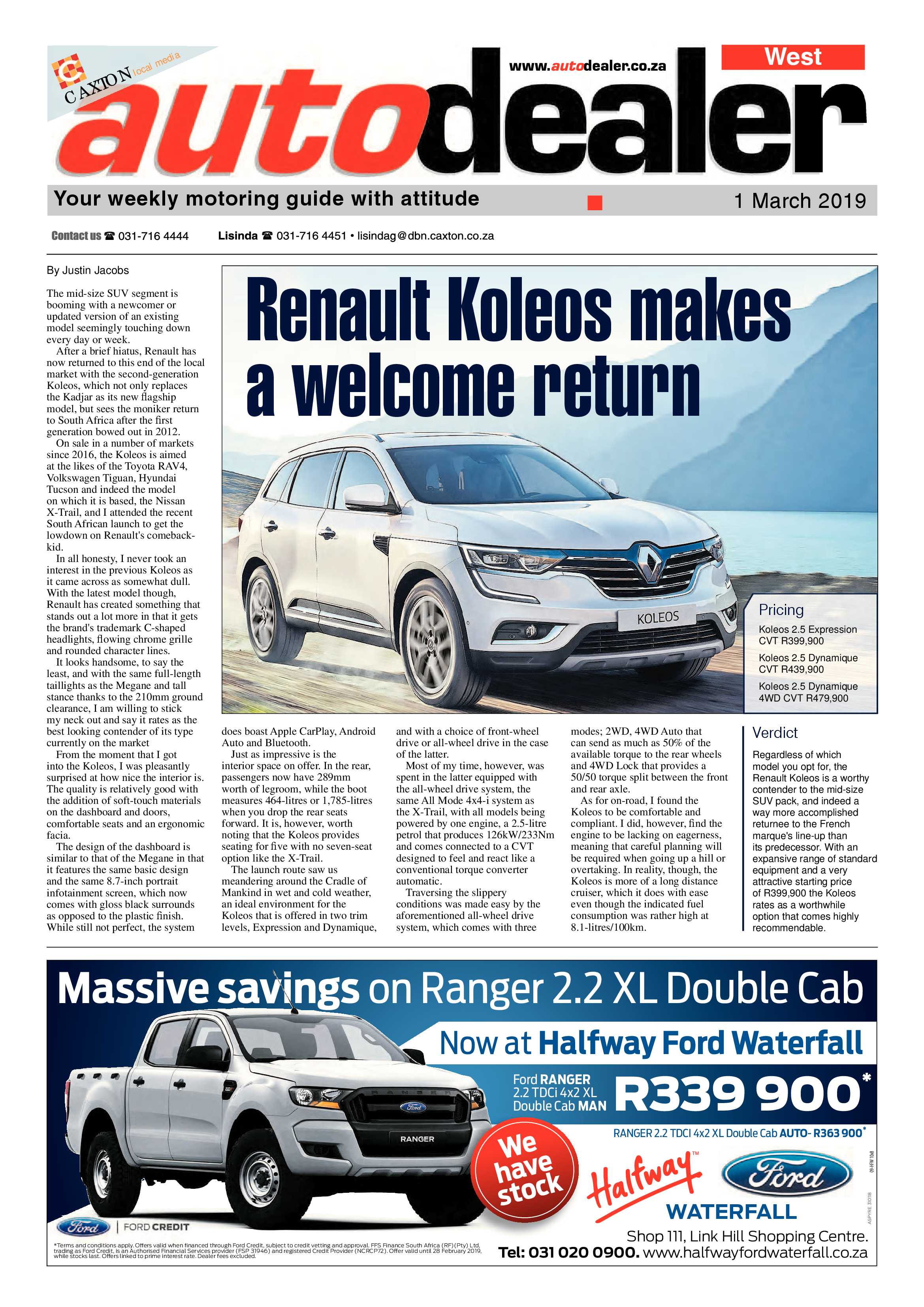 Berea Mail 1 March 2019 page 15