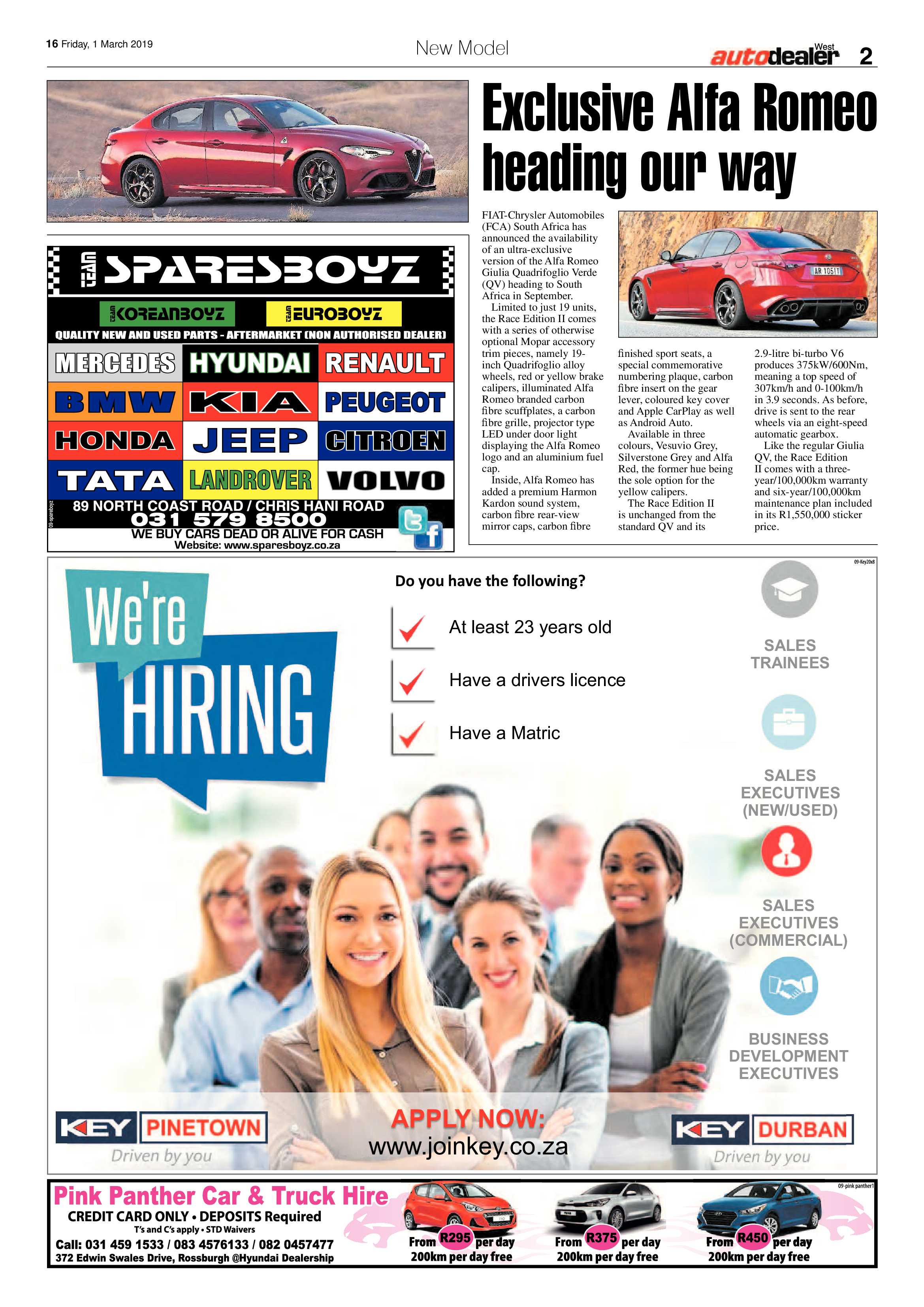 Berea Mail 1 March 2019 page 16