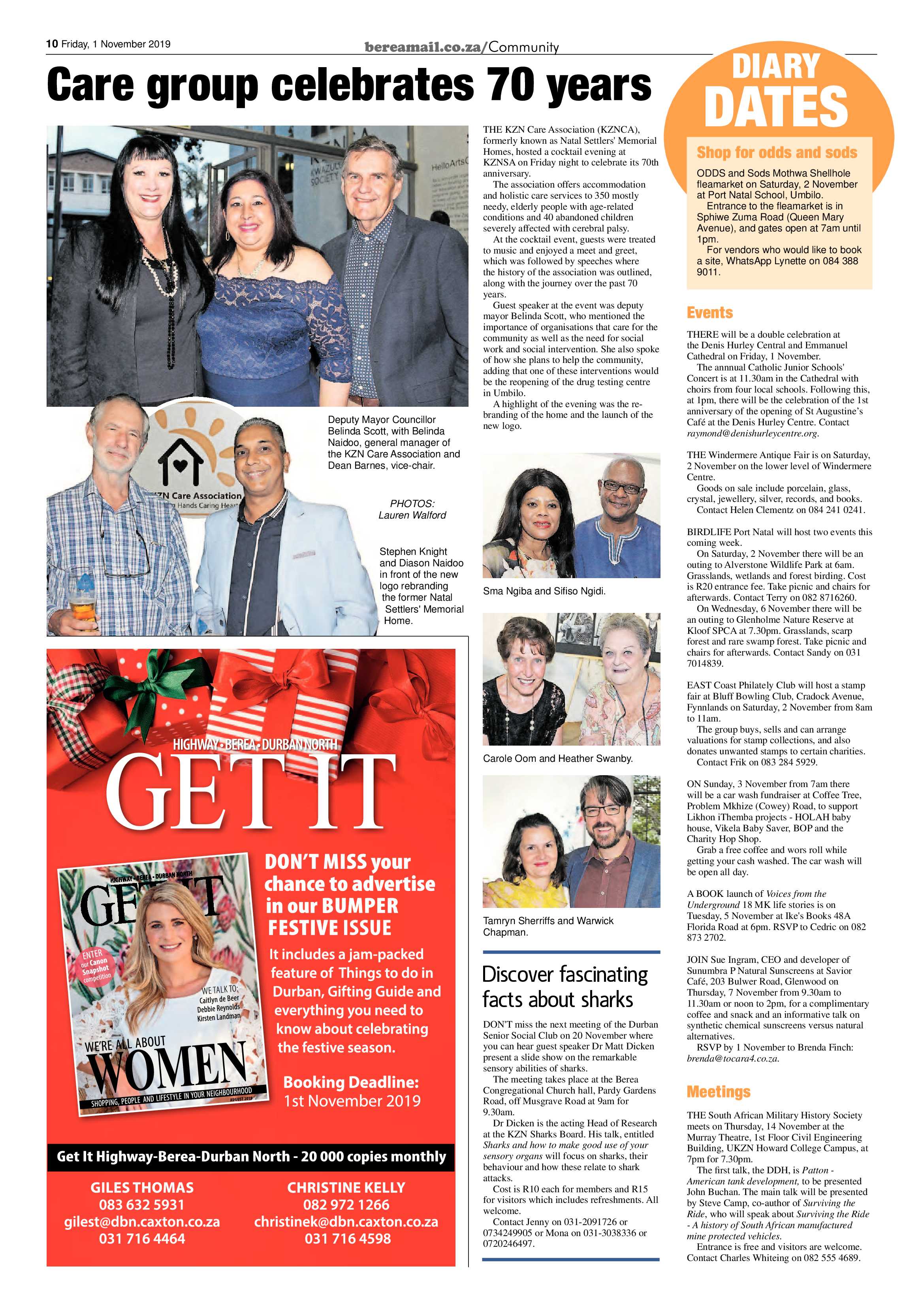 Berea Mail 1 November 2019 page 10