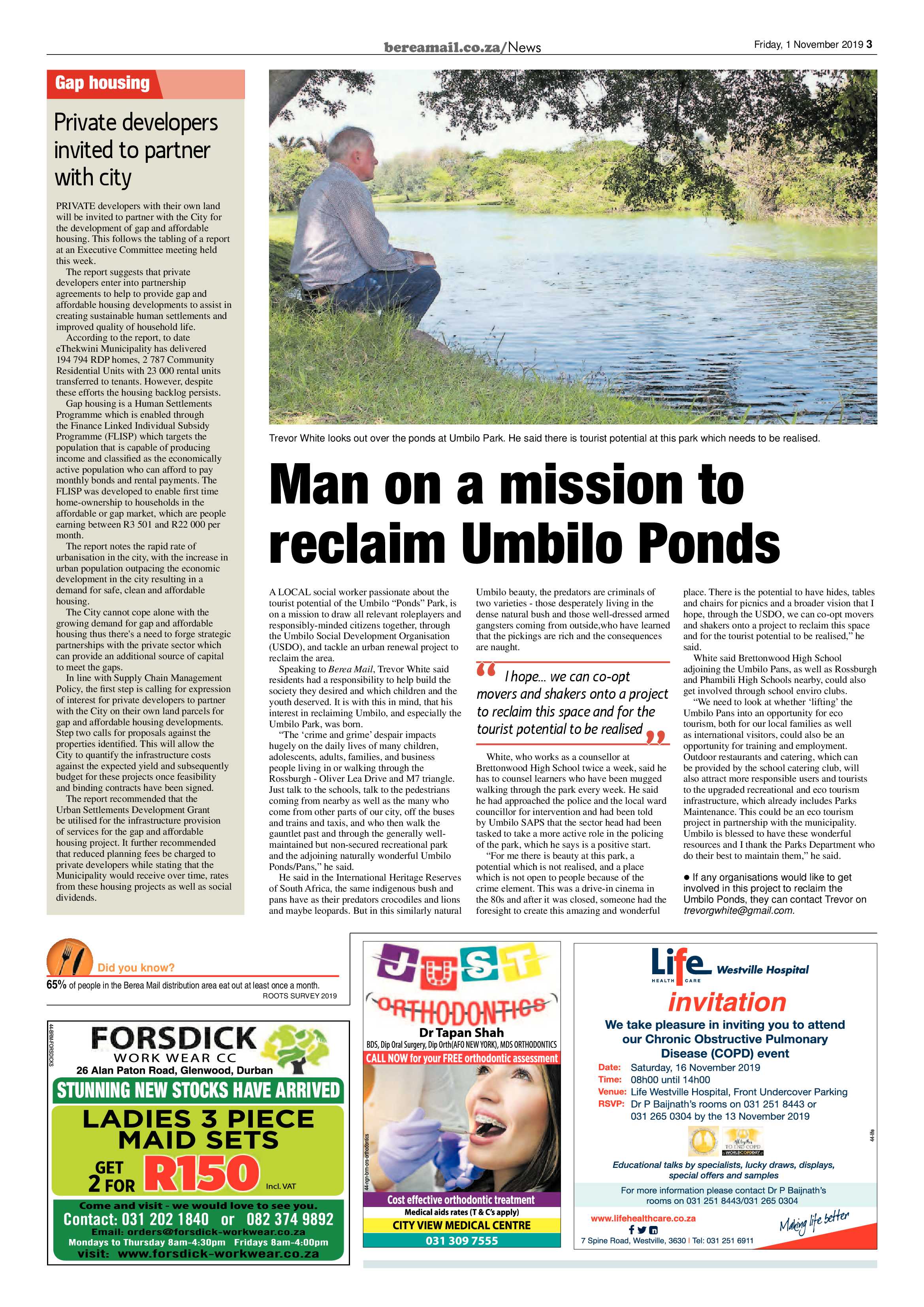 Berea Mail 1 November 2019 page 3
