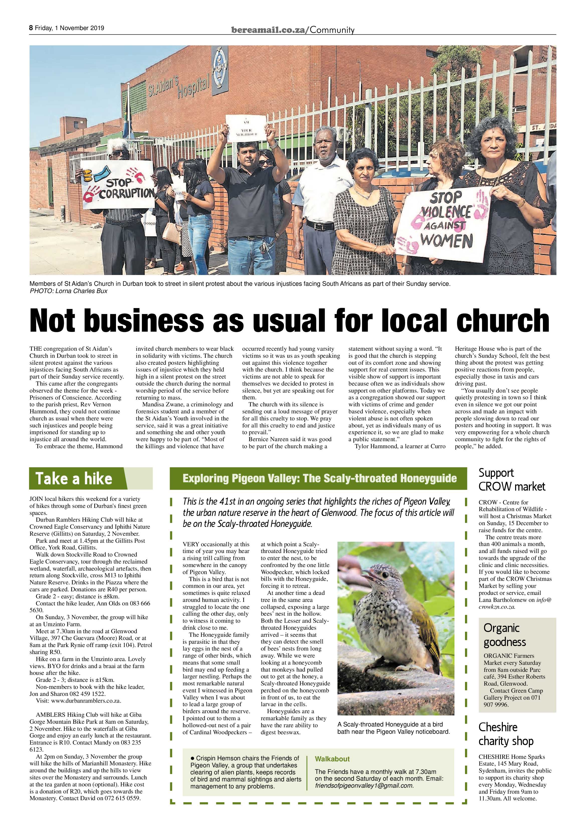 Berea Mail 1 November 2019 page 8