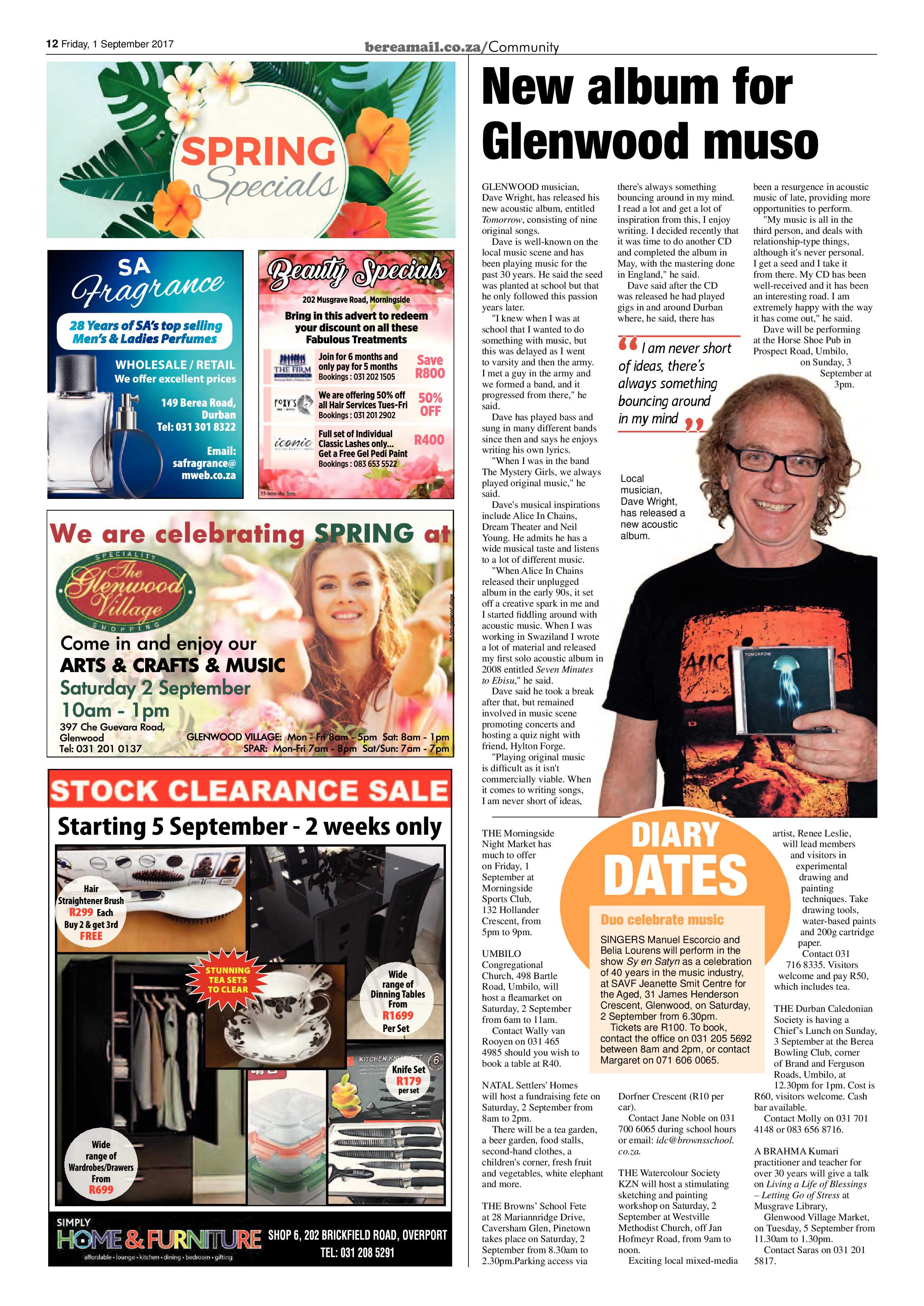 Berea Mail 1 September 2017 page 12