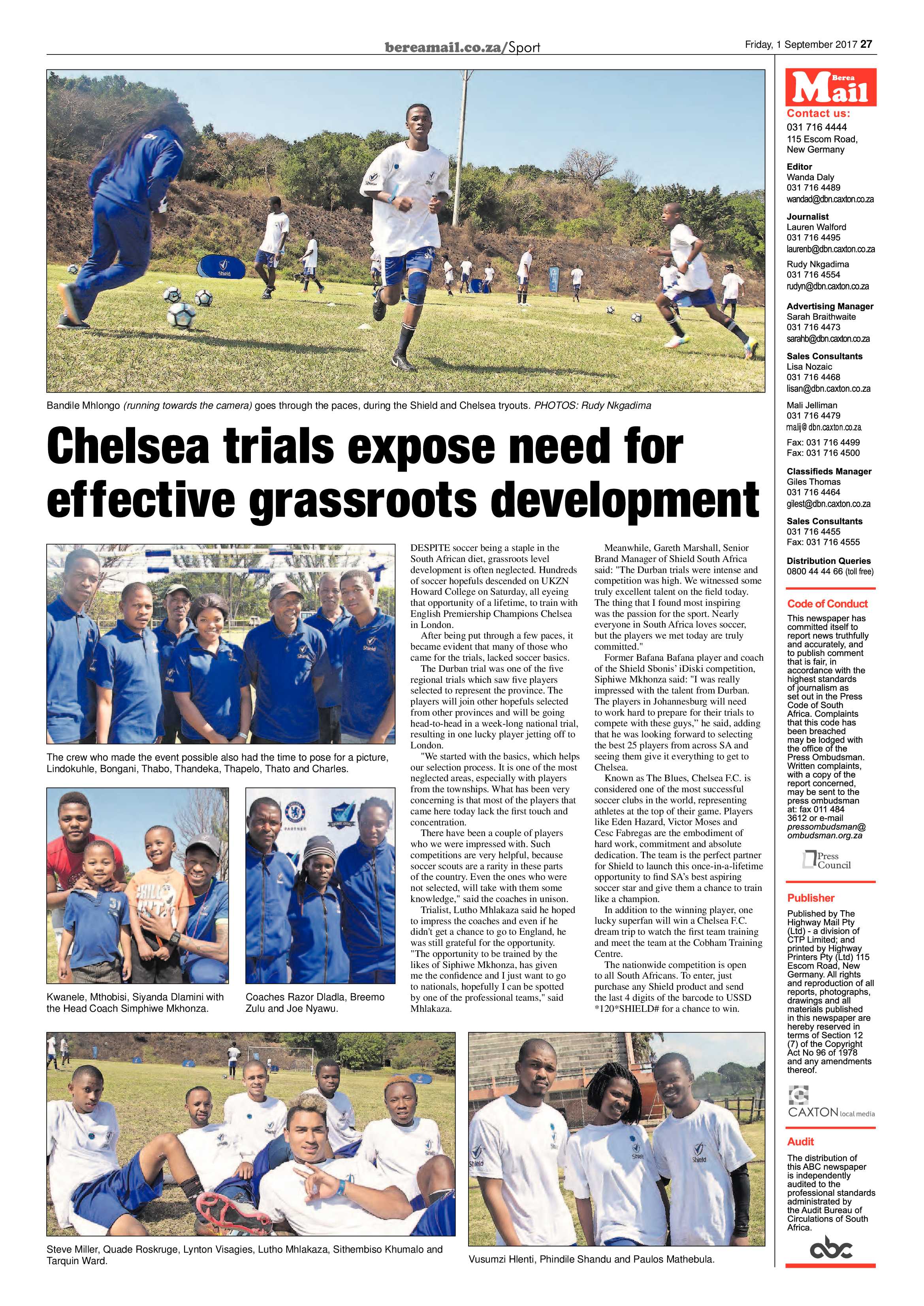 Berea Mail 1 September 2017 page 27
