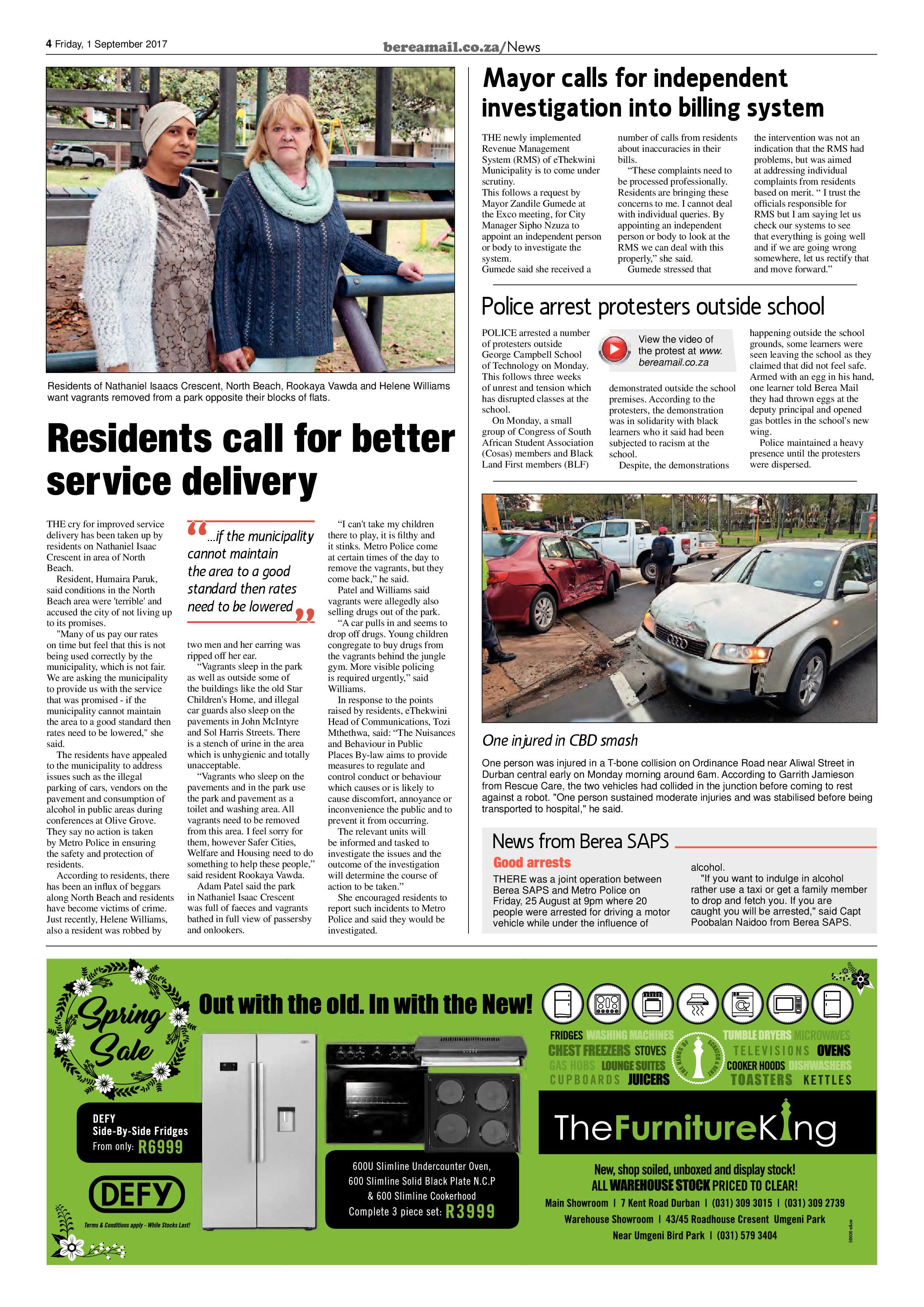 Berea Mail 1 September 2017 page 4