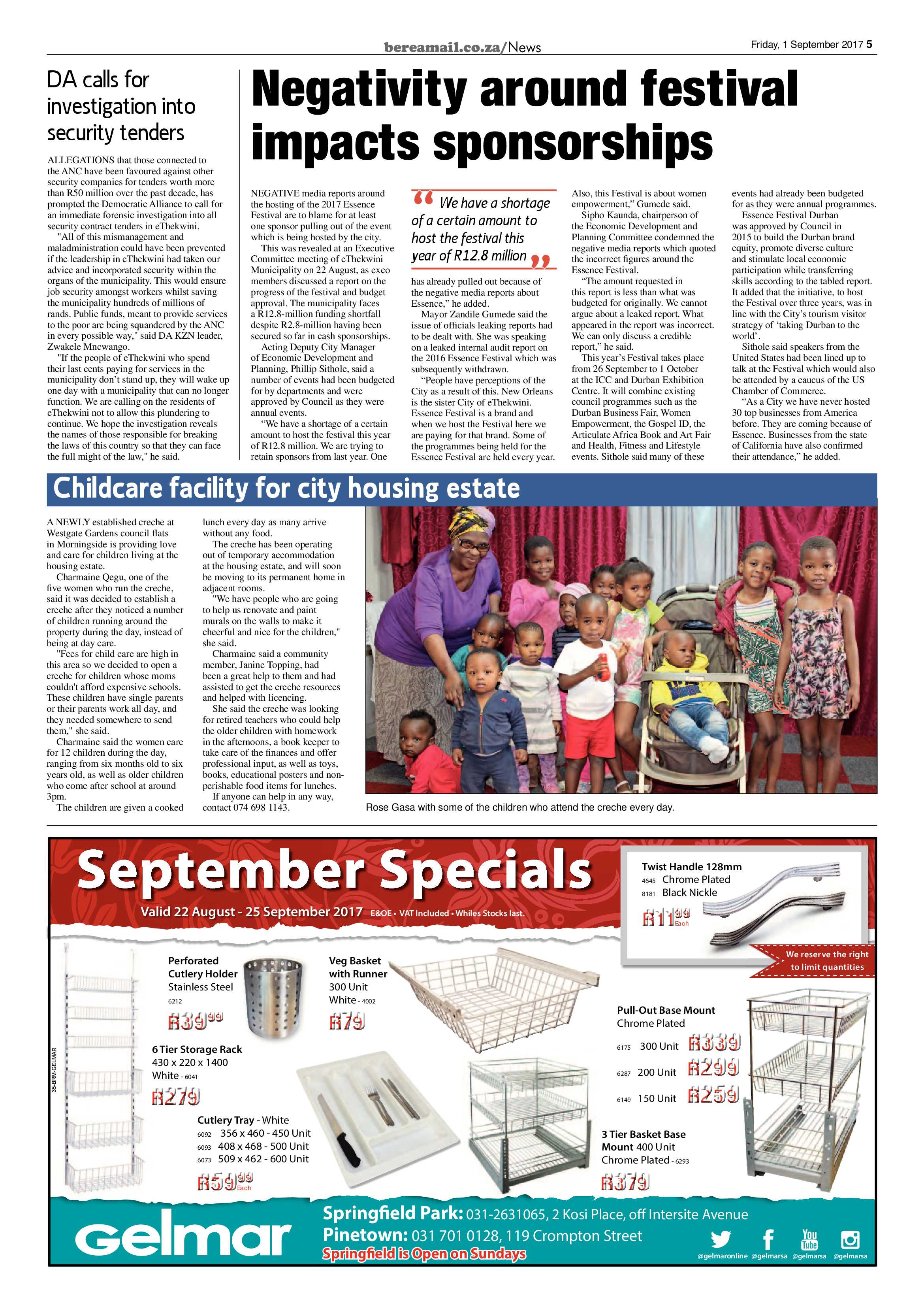 Berea Mail 1 September 2017 page 5