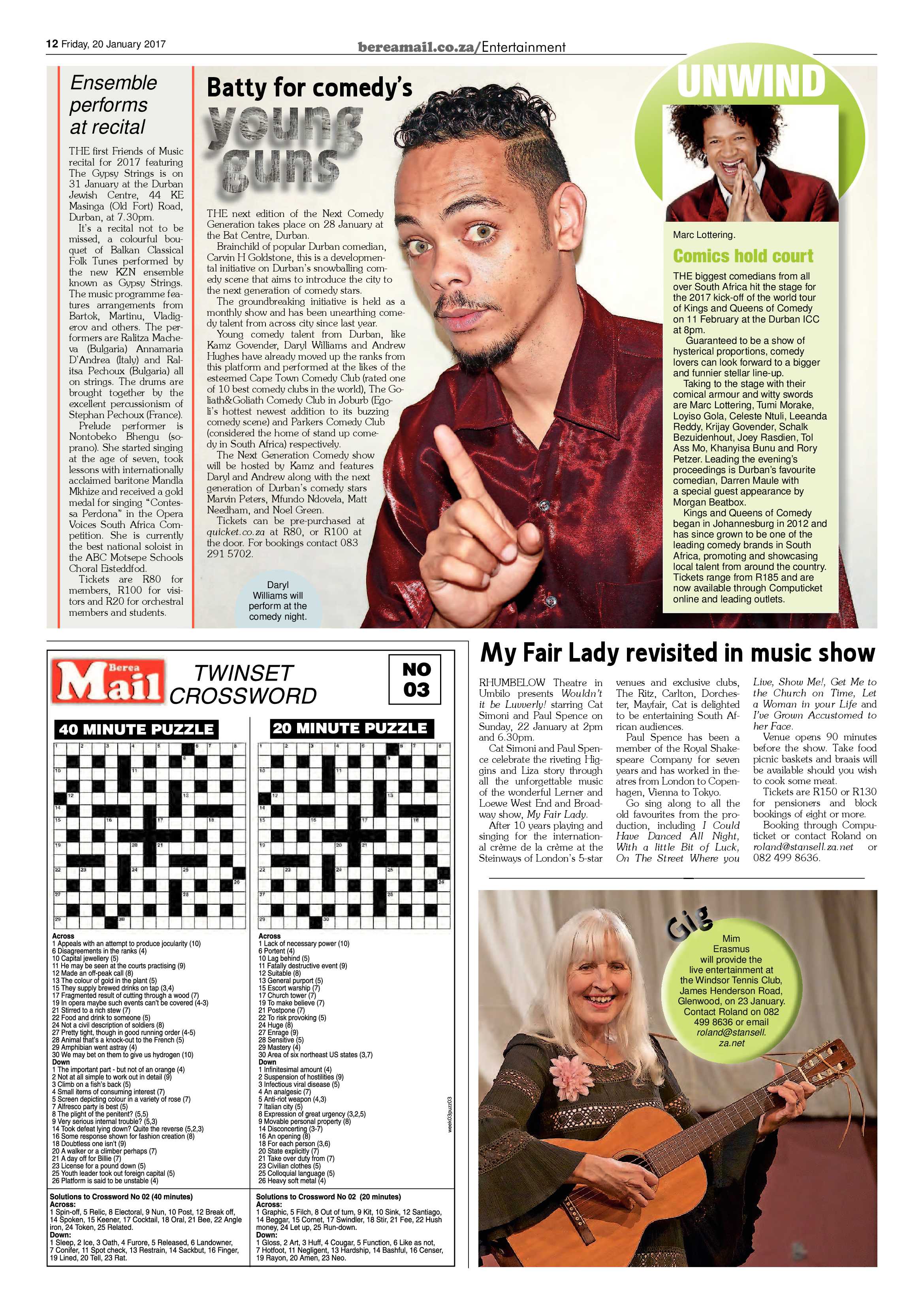 Berea Mail 20 January 2017 page 12