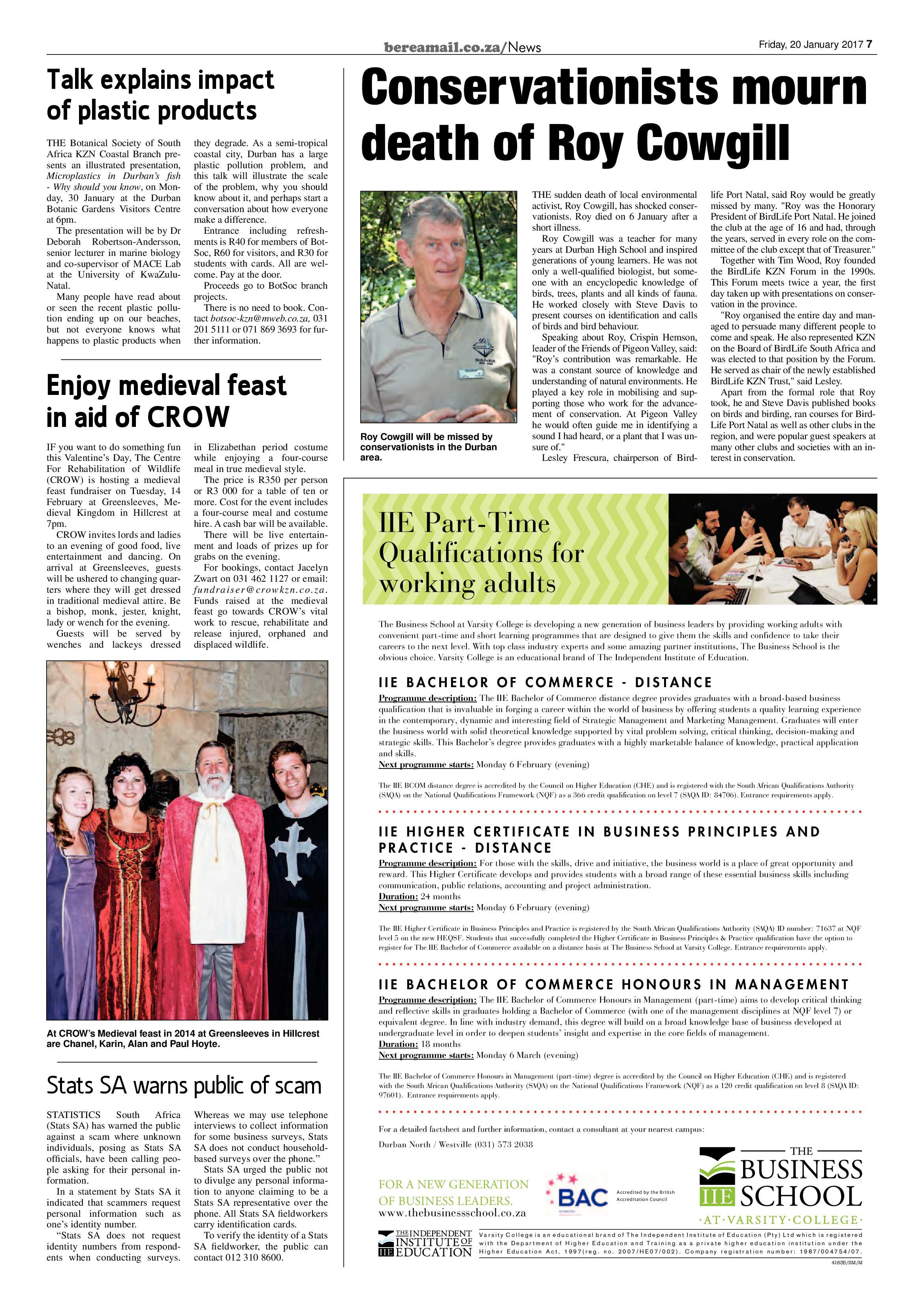 Berea Mail 20 January 2017 page 7