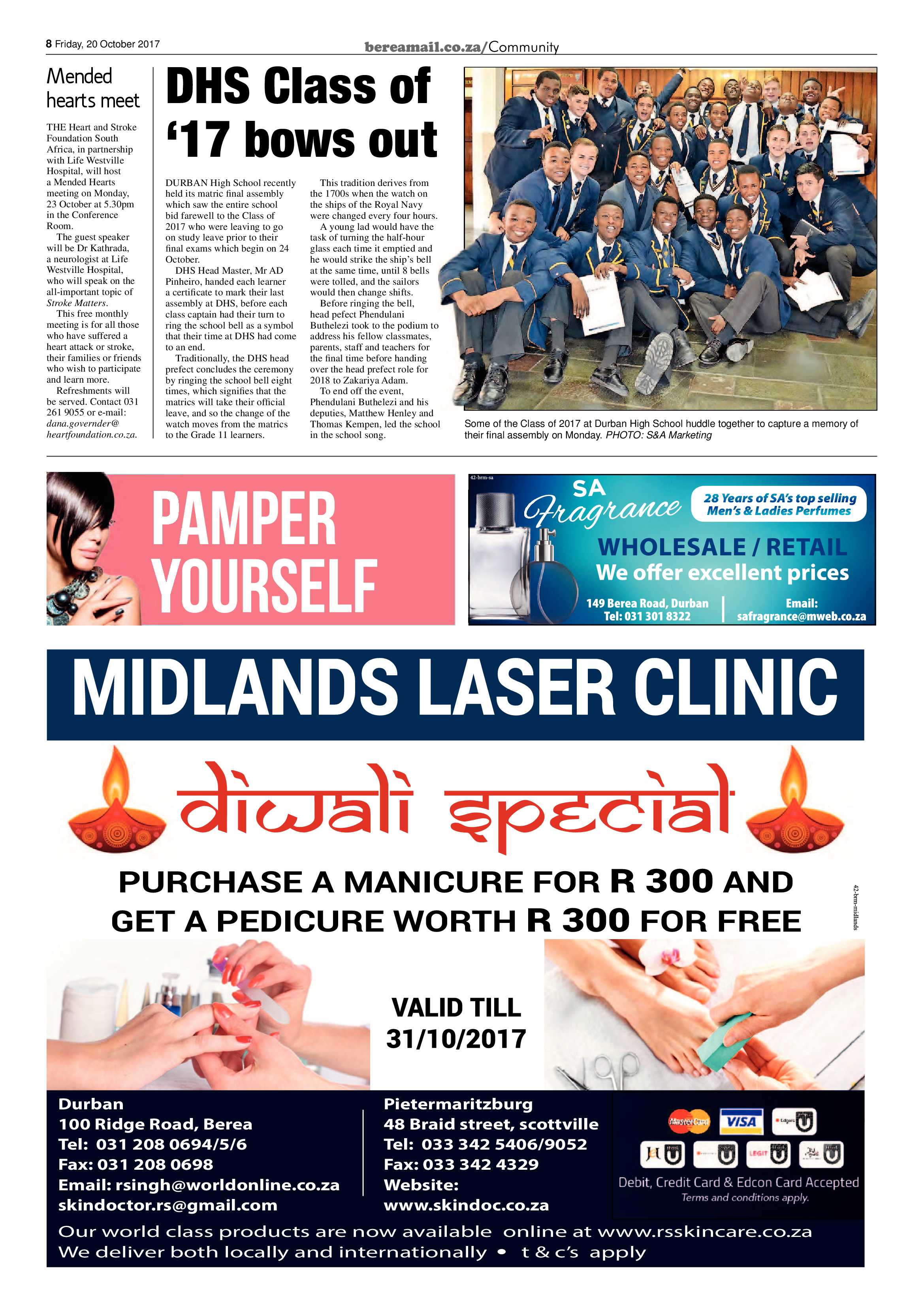 Berea Mail 20 October 2017 page 8