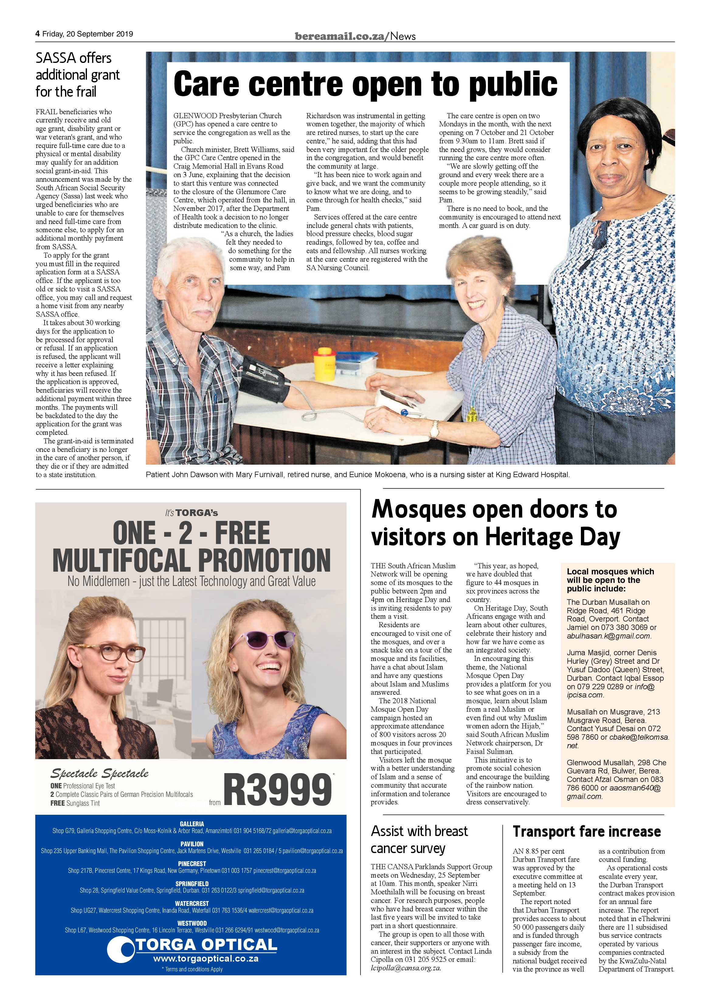 Berea Mail 20 September 2019 page 4