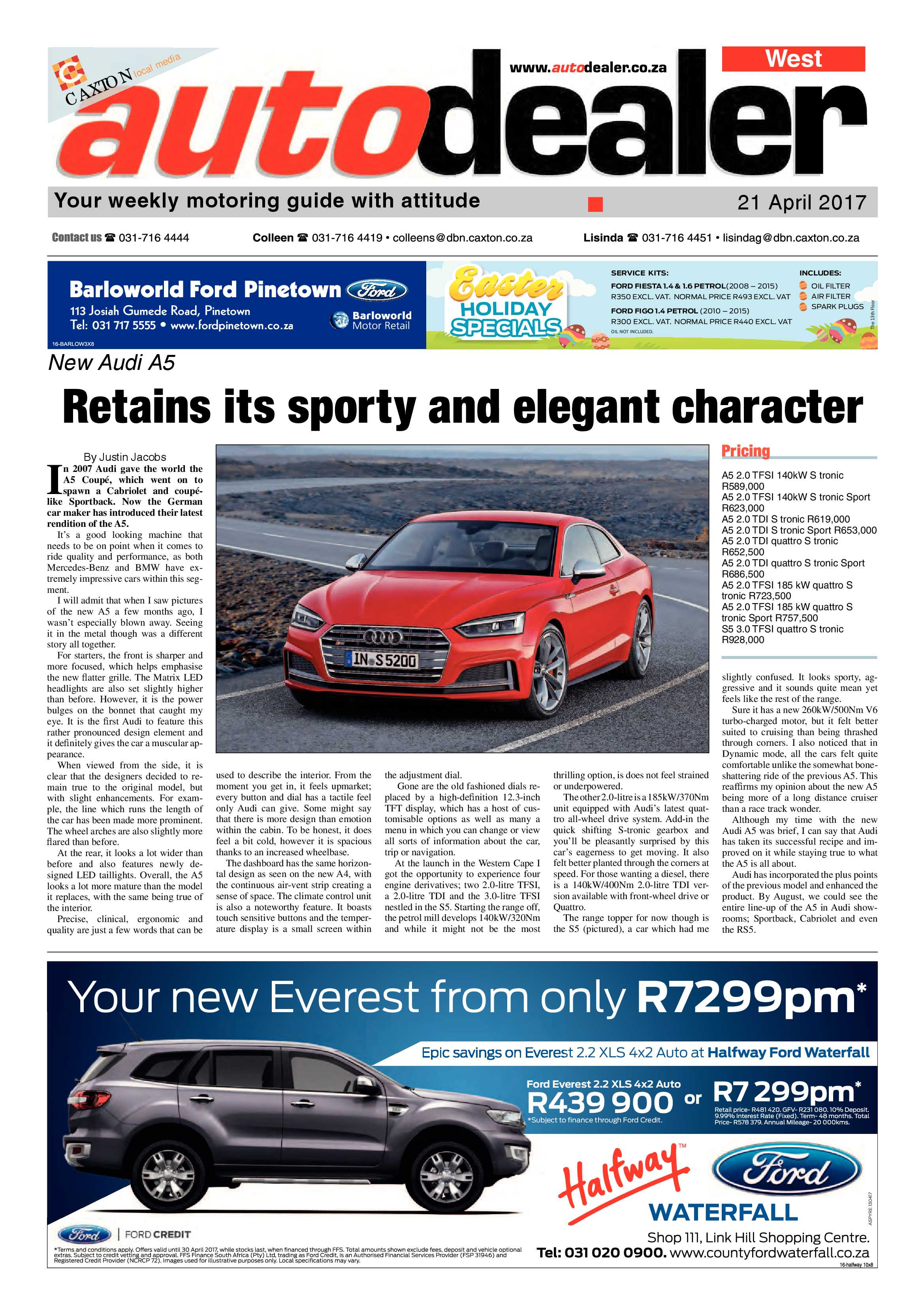 Berea Mail 21 April 2017 page 15