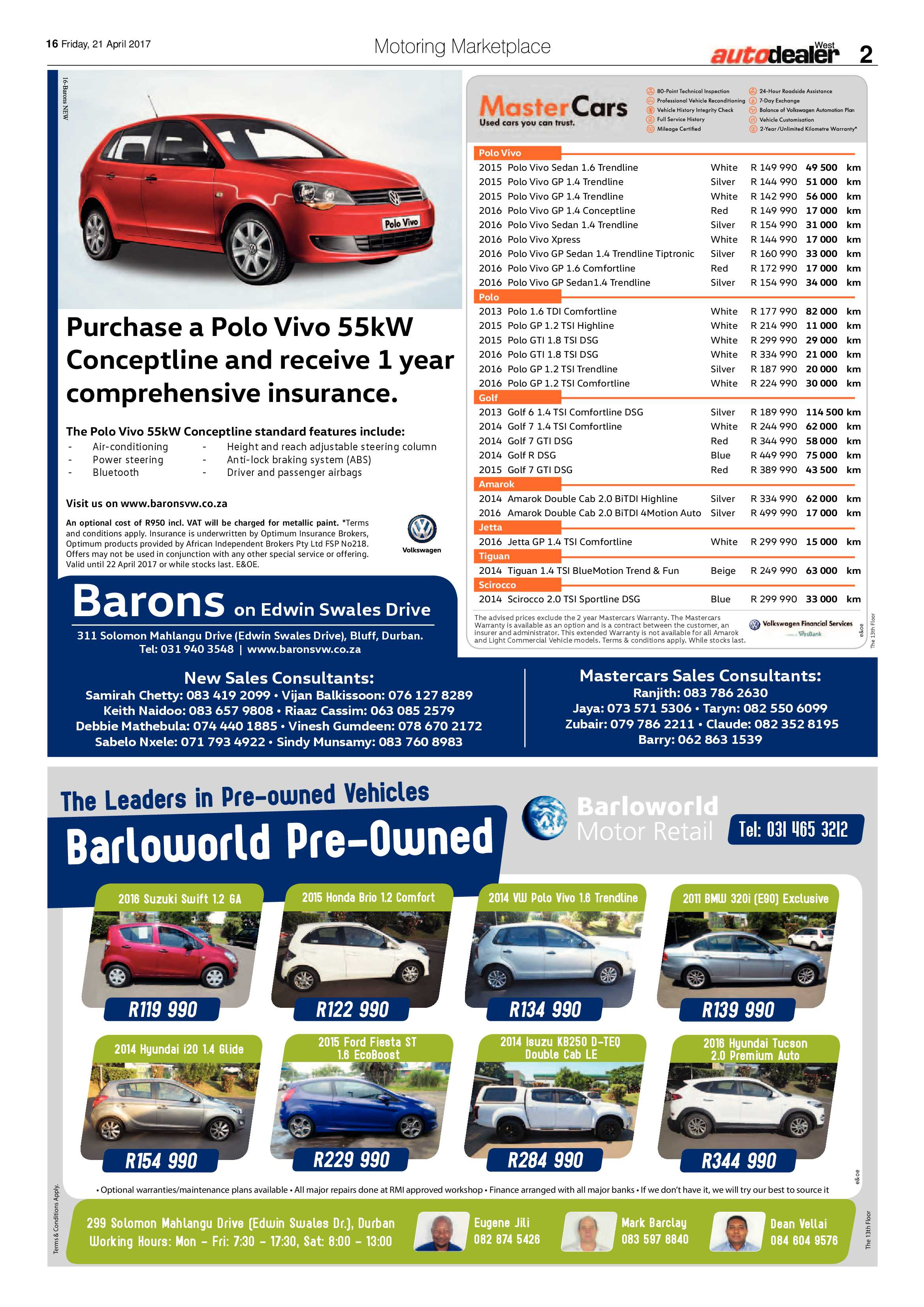 Berea Mail 21 April 2017 page 16