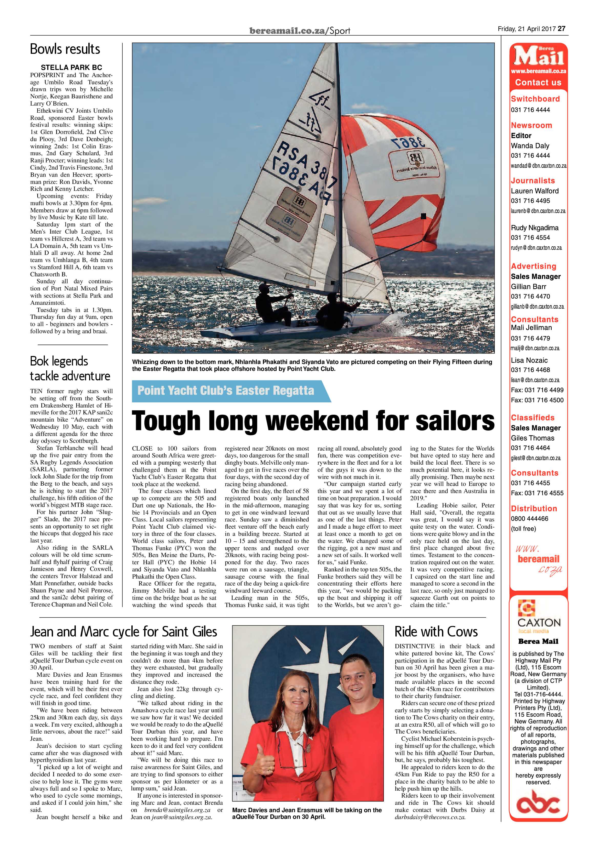 Berea Mail 21 April 2017 page 27