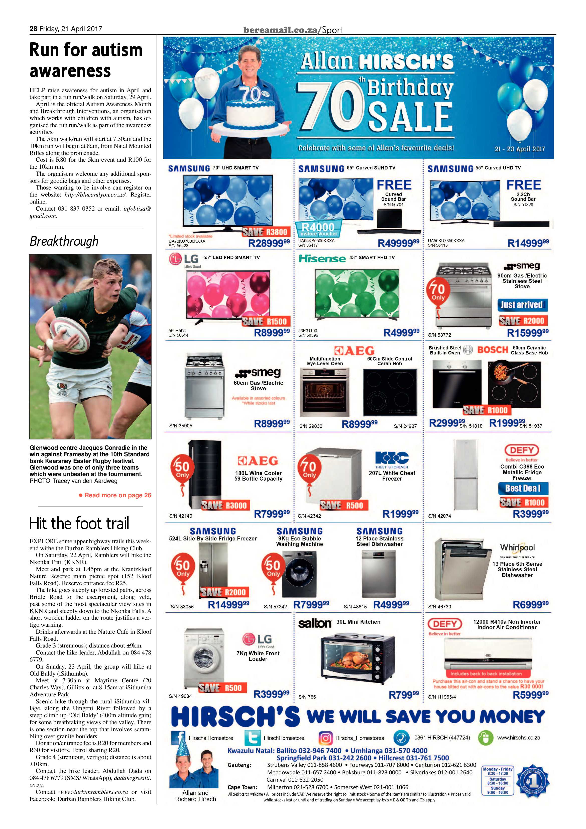 Berea Mail 21 April 2017 page 28