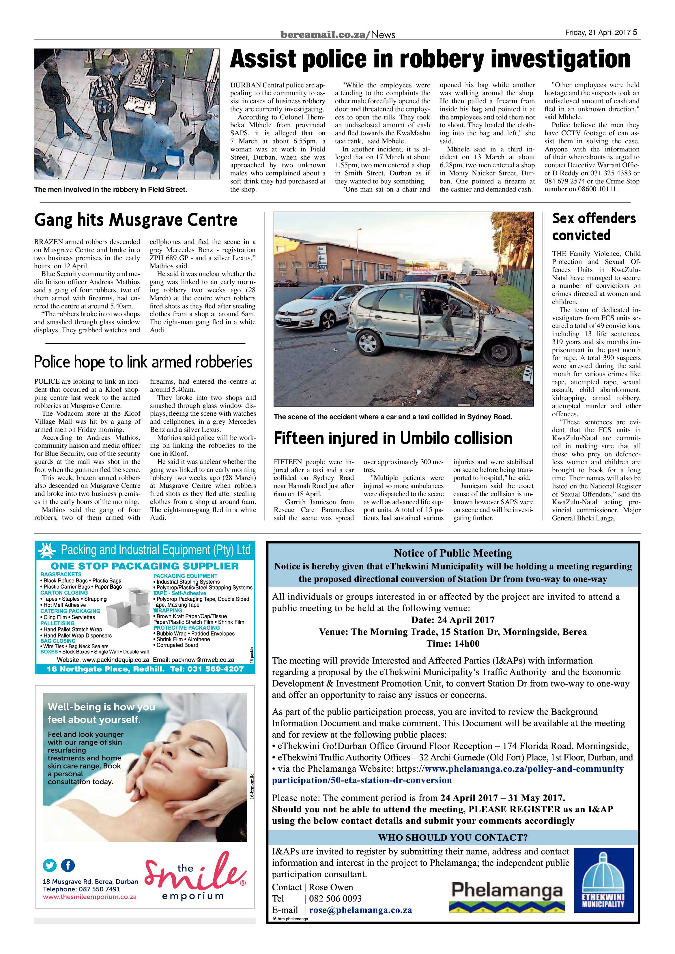 Berea Mail 21 April 2017 page 5