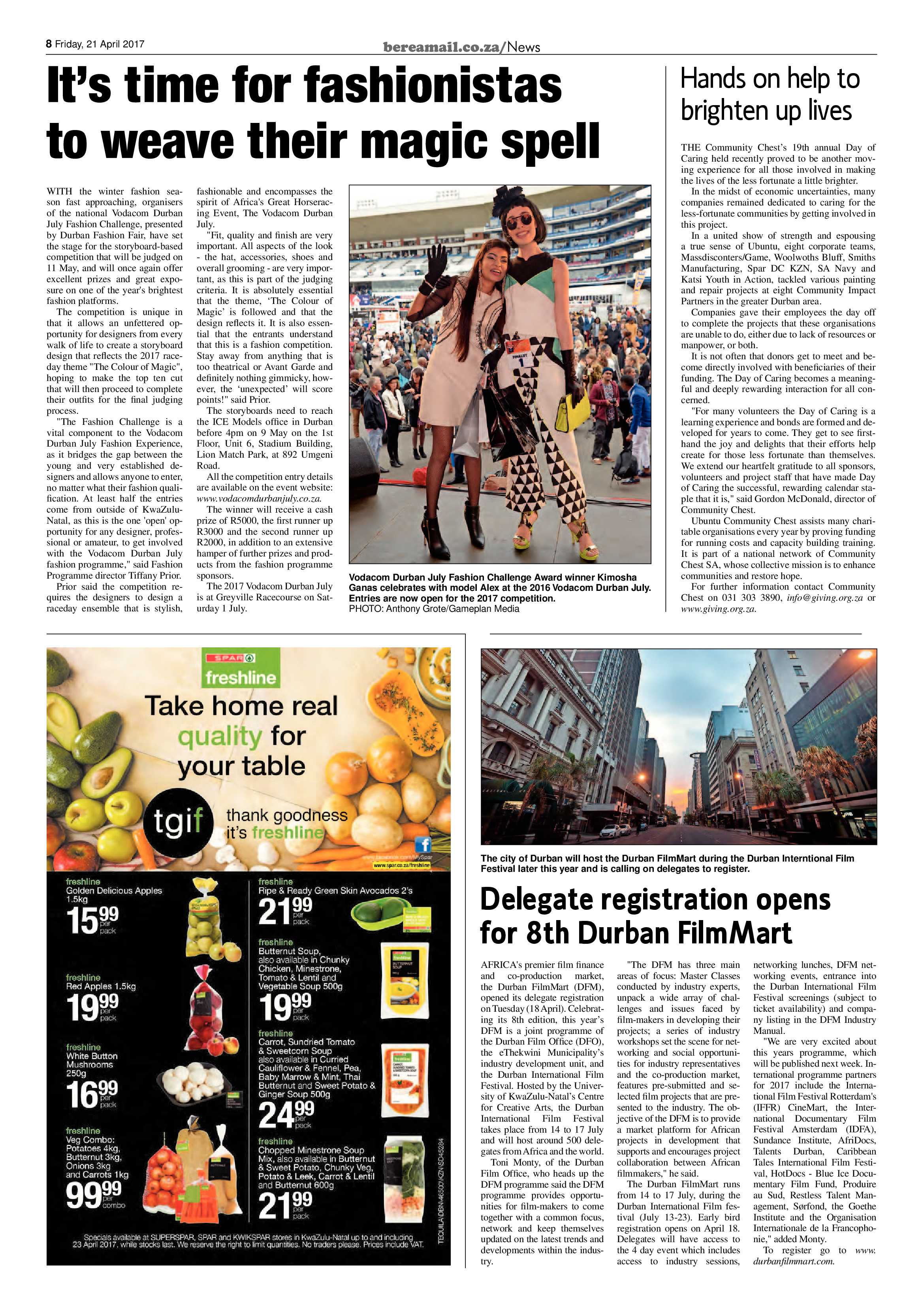 Berea Mail 21 April 2017 page 8