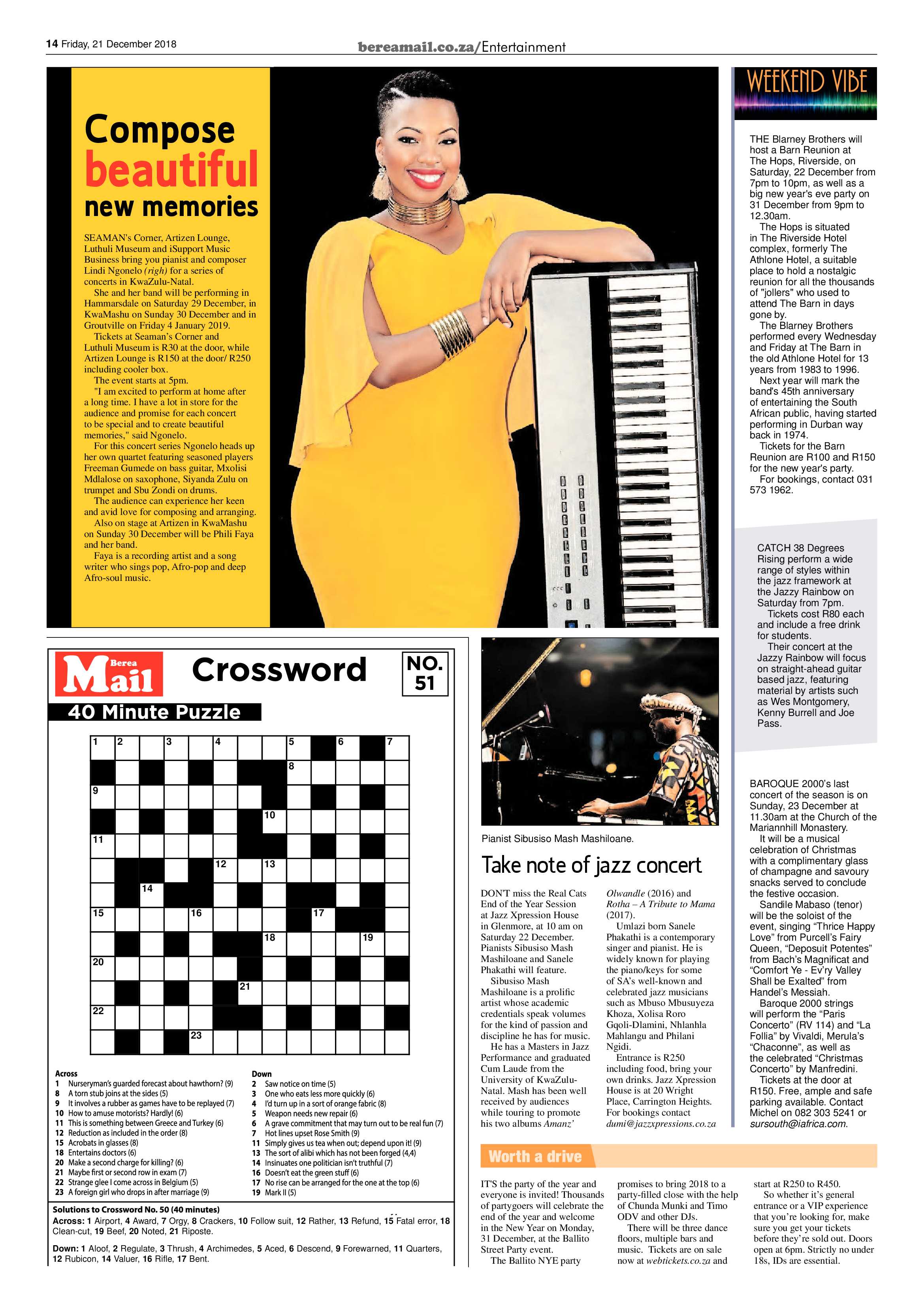 Berea Mail 21 December 2018 page 14
