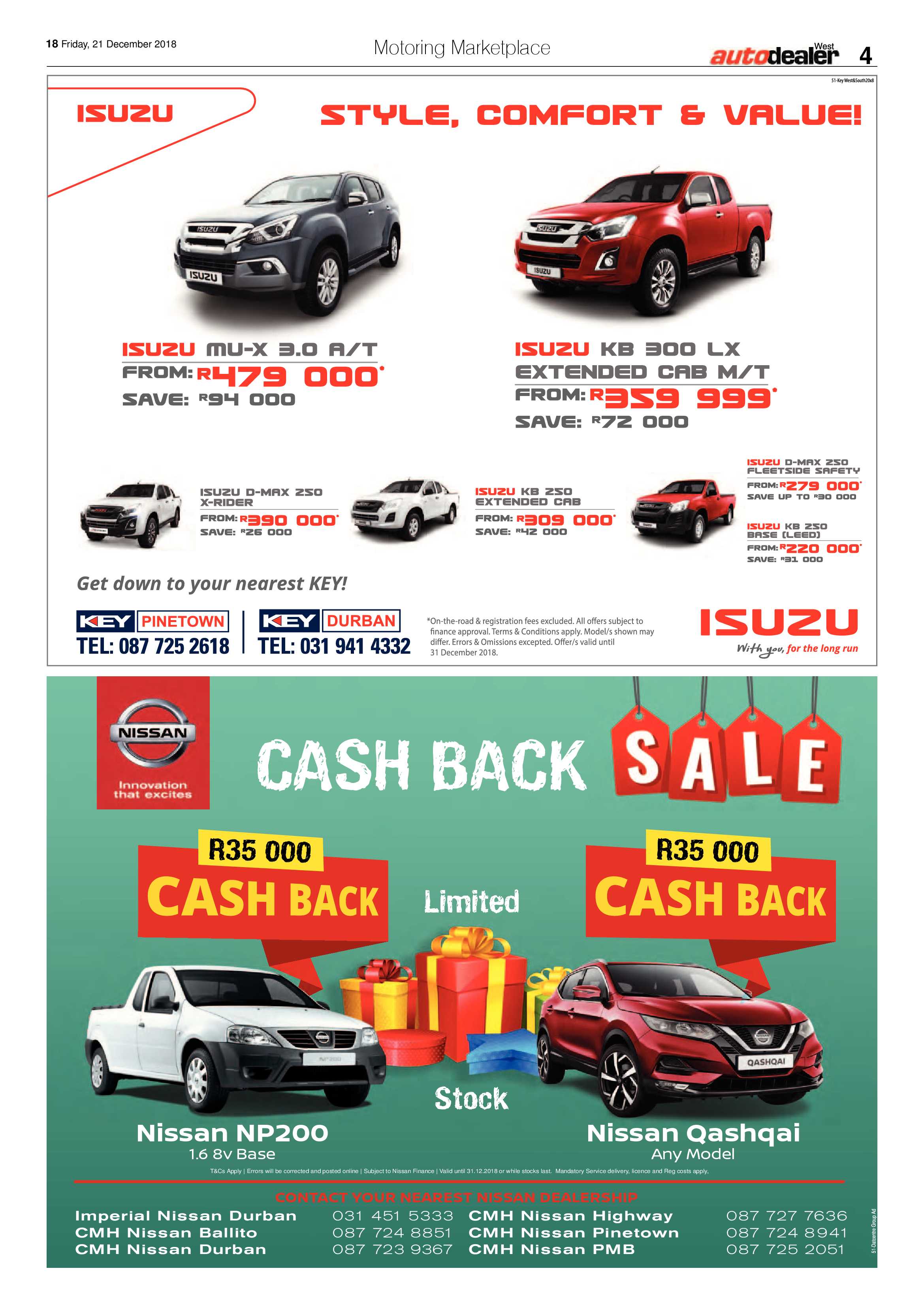 Berea Mail 21 December 2018 page 18