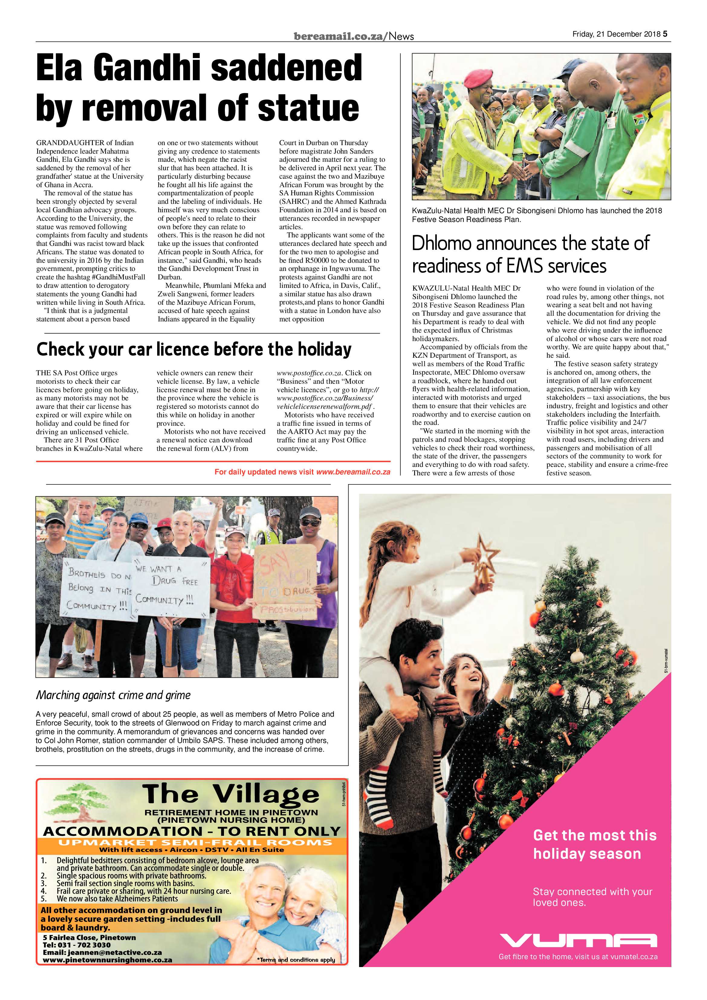 Berea Mail 21 December 2018 page 5