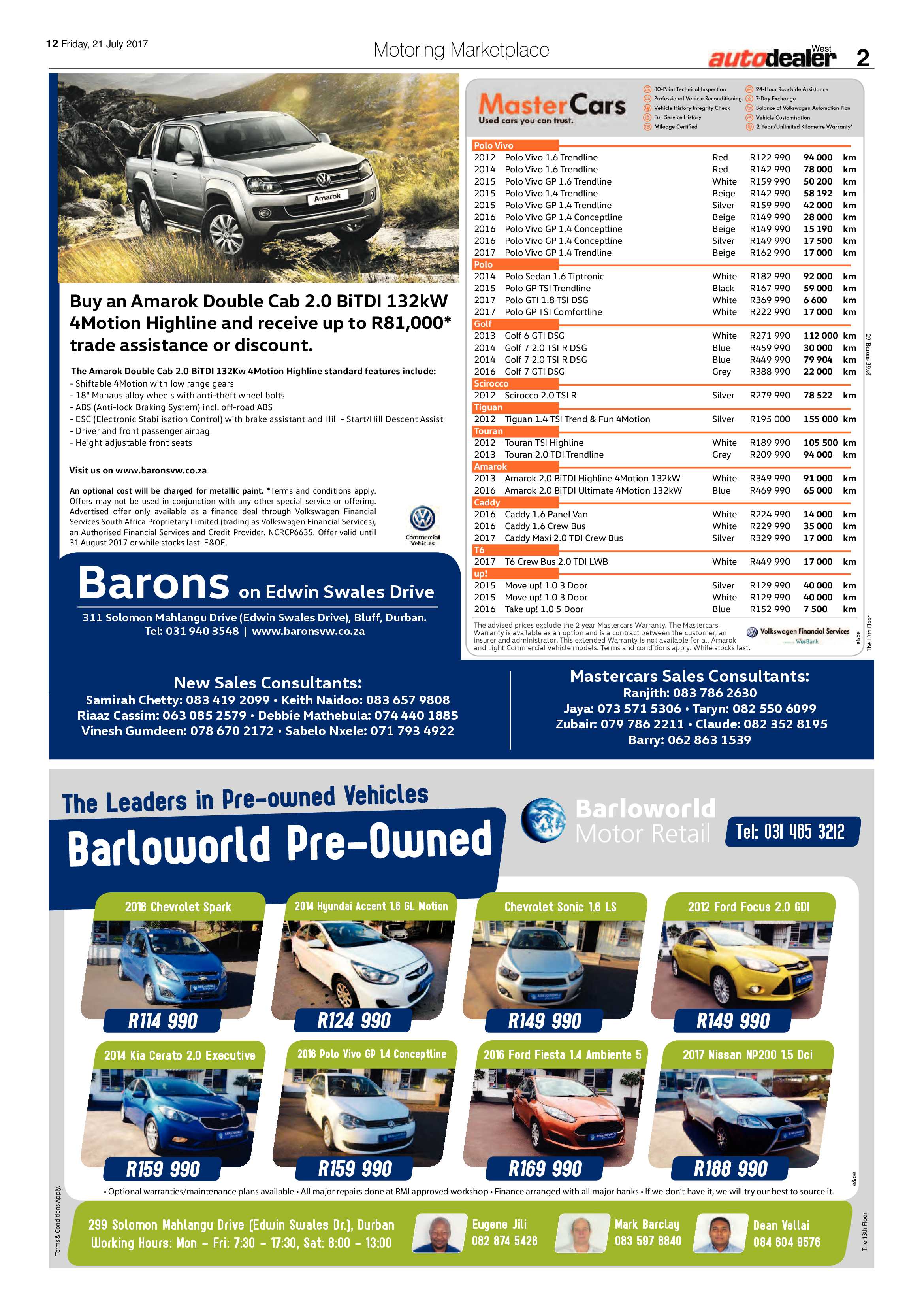 Berea Mail 21 July 2017 page 12