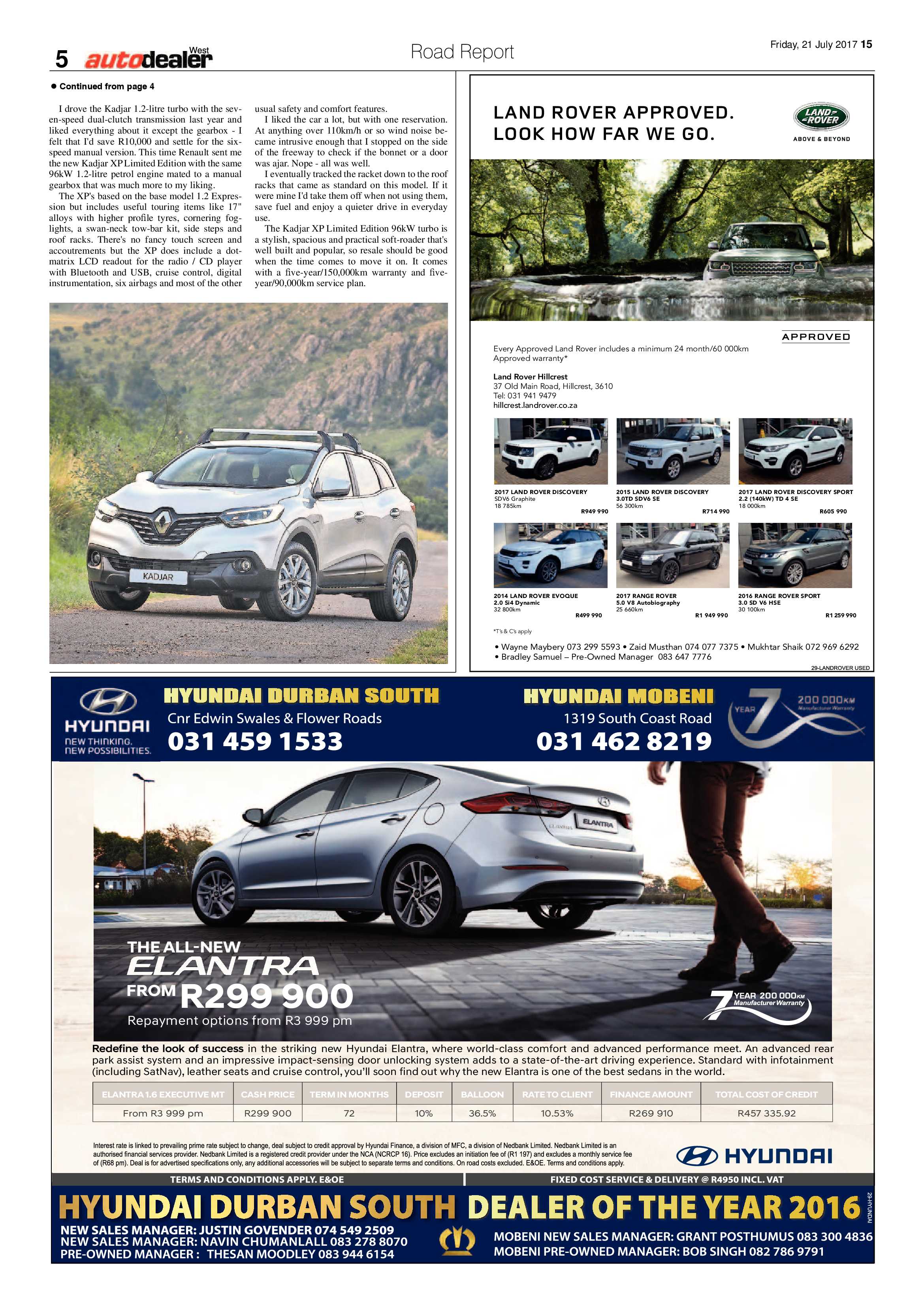 Berea Mail 21 July 2017 page 15