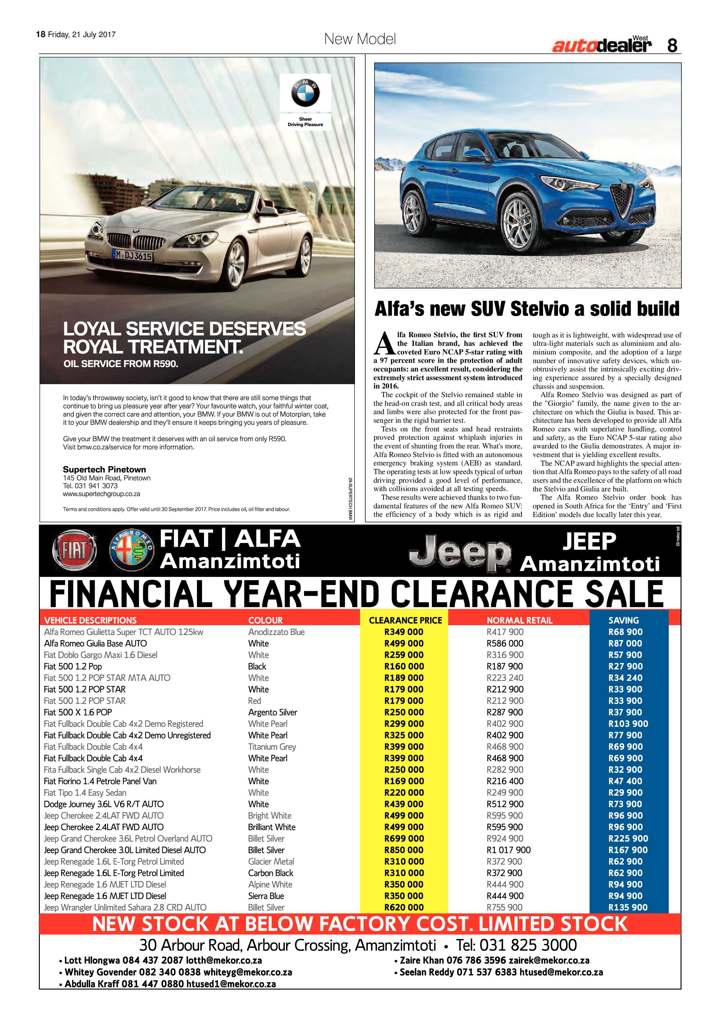 Berea Mail 21 July 2017 page 18