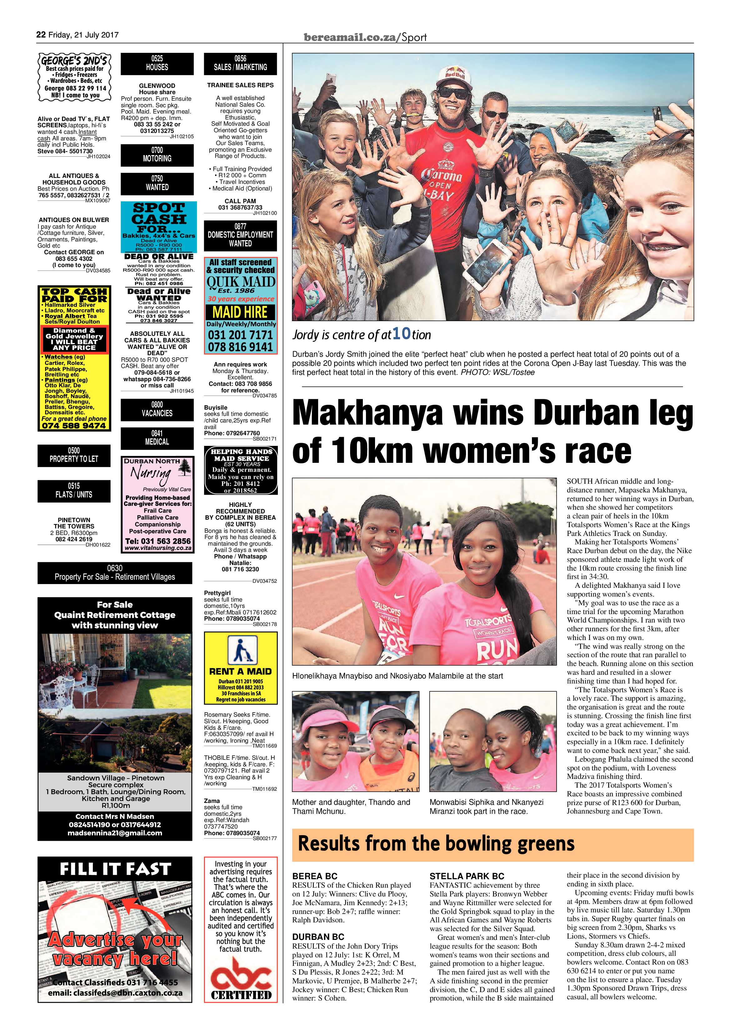 Berea Mail 21 July 2017 page 22