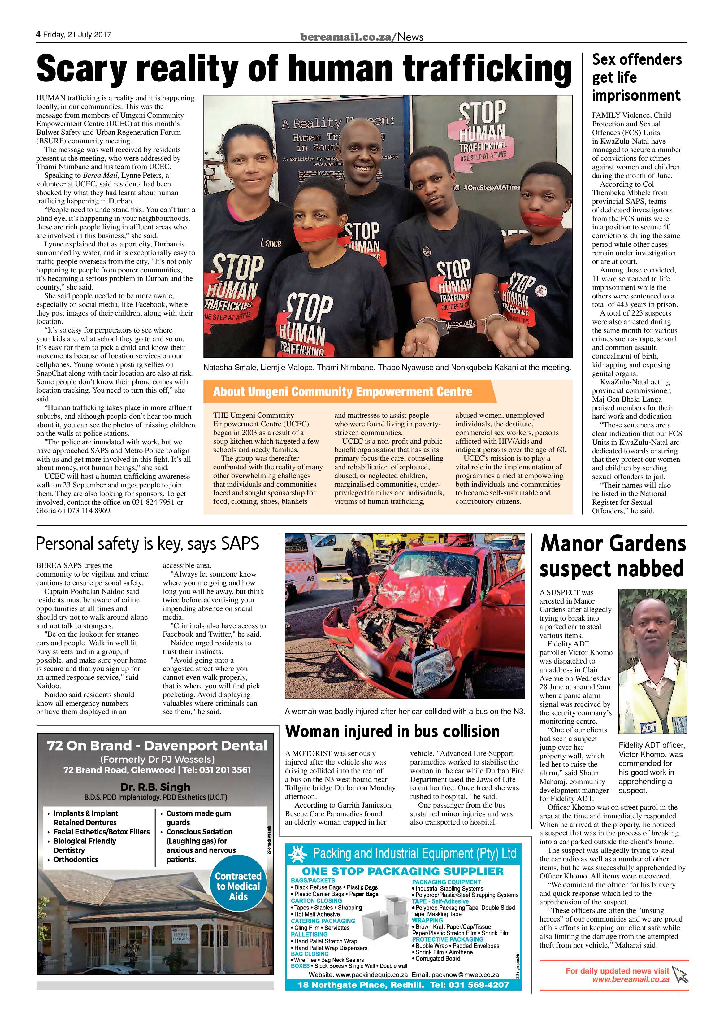 Berea Mail 21 July 2017 page 4