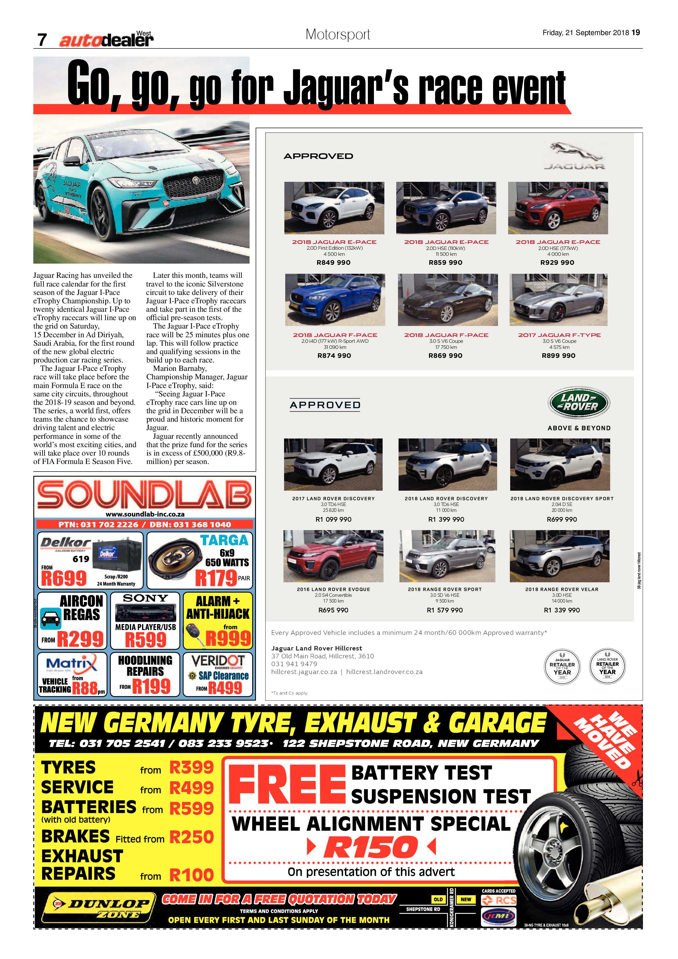 Berea Mail 21 September 2018 page 19