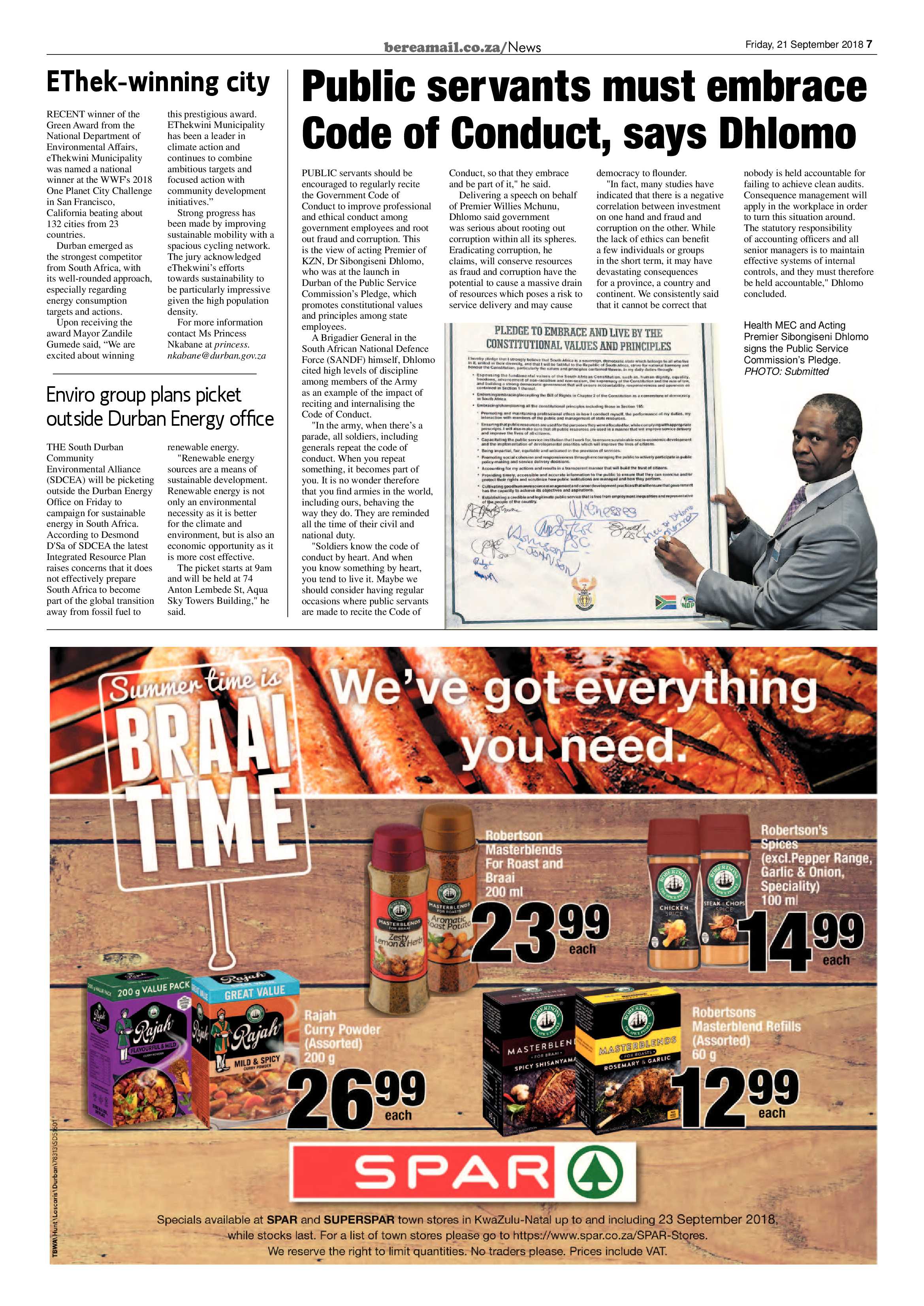 Berea Mail 21 September 2018 page 7